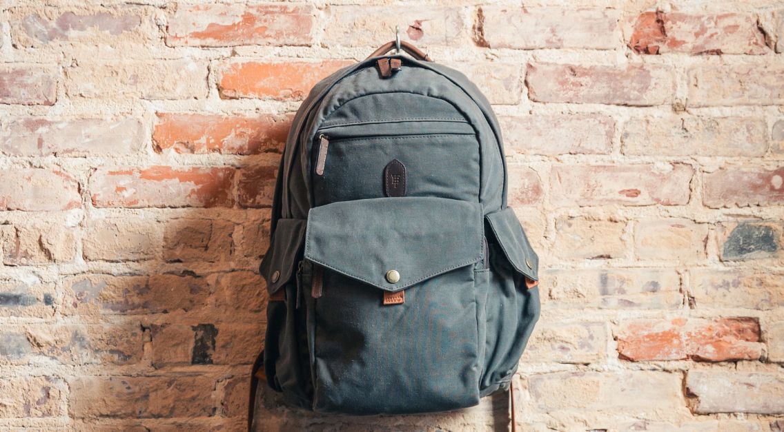 anello leather backpack medium Anello Backpack Bag Brown Tan Vegan Leather Regular Size Laptop Bag