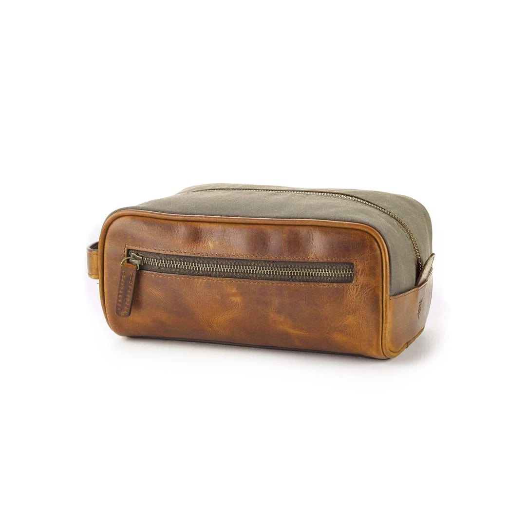 Waxed Canvas Dopp Kit – Tom Beckbe