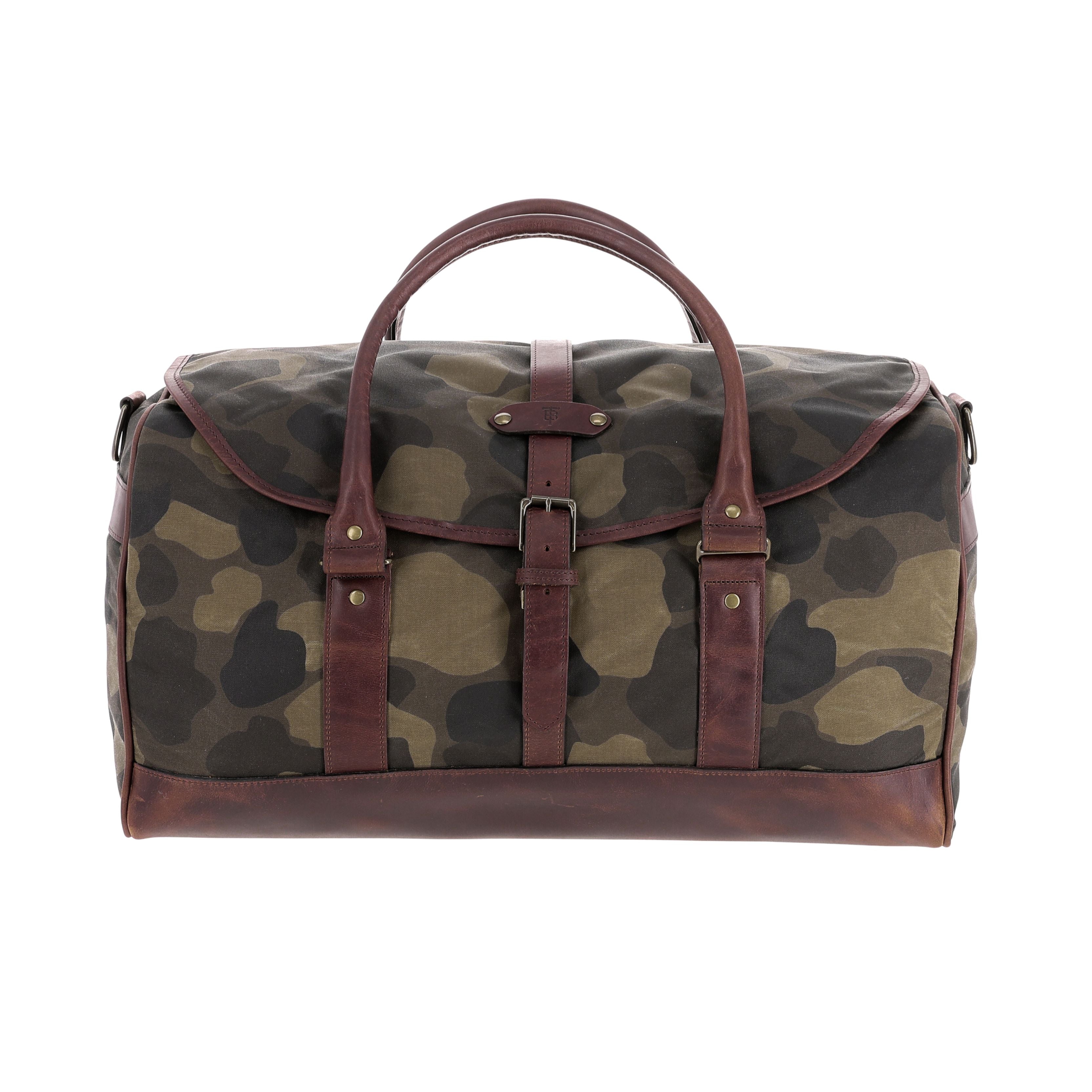 Camouflage Weekender Duffel Bag – Tom Beckbe - Main Image