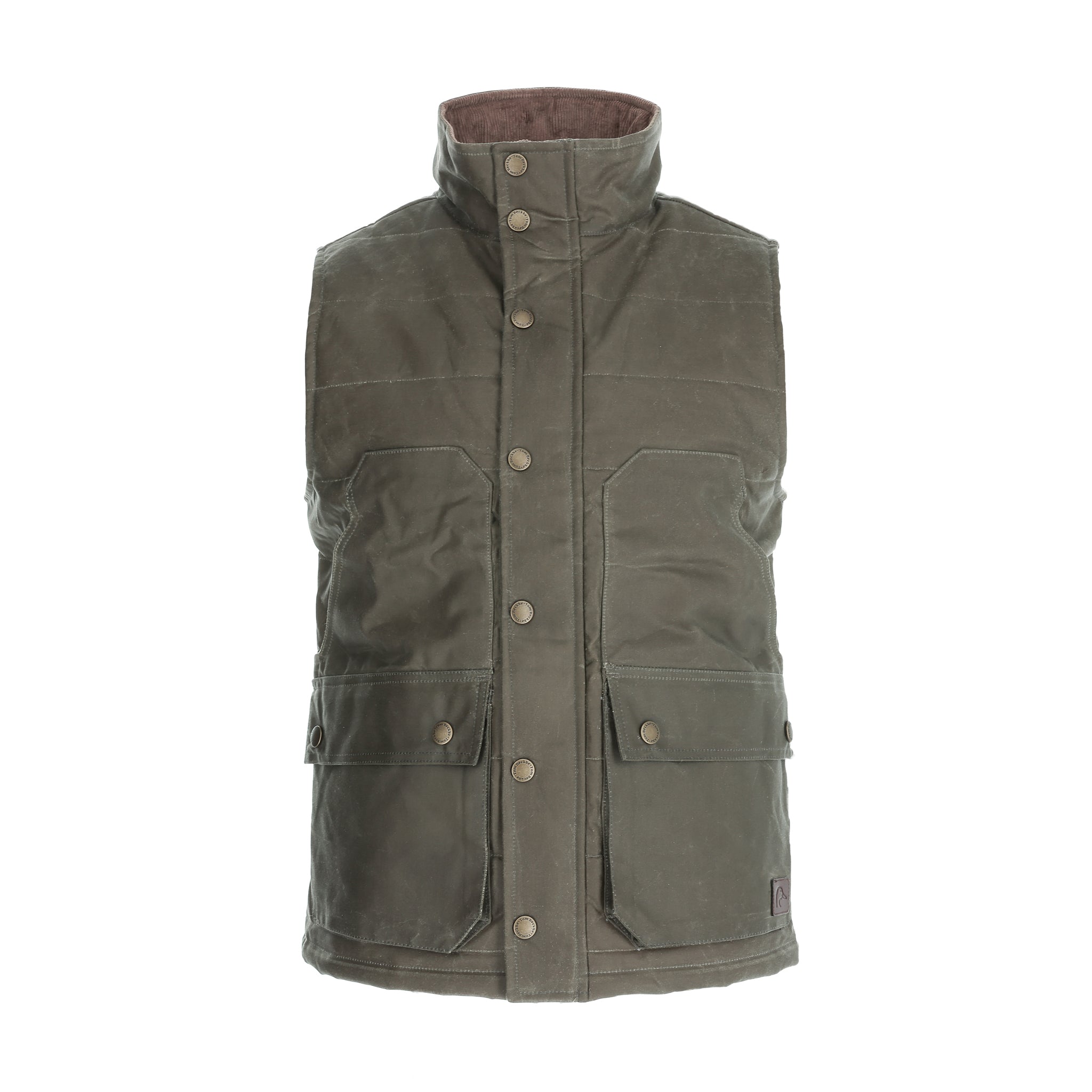 Men's DU Waxed Canvas Insulated Vest – Tom Beckbe