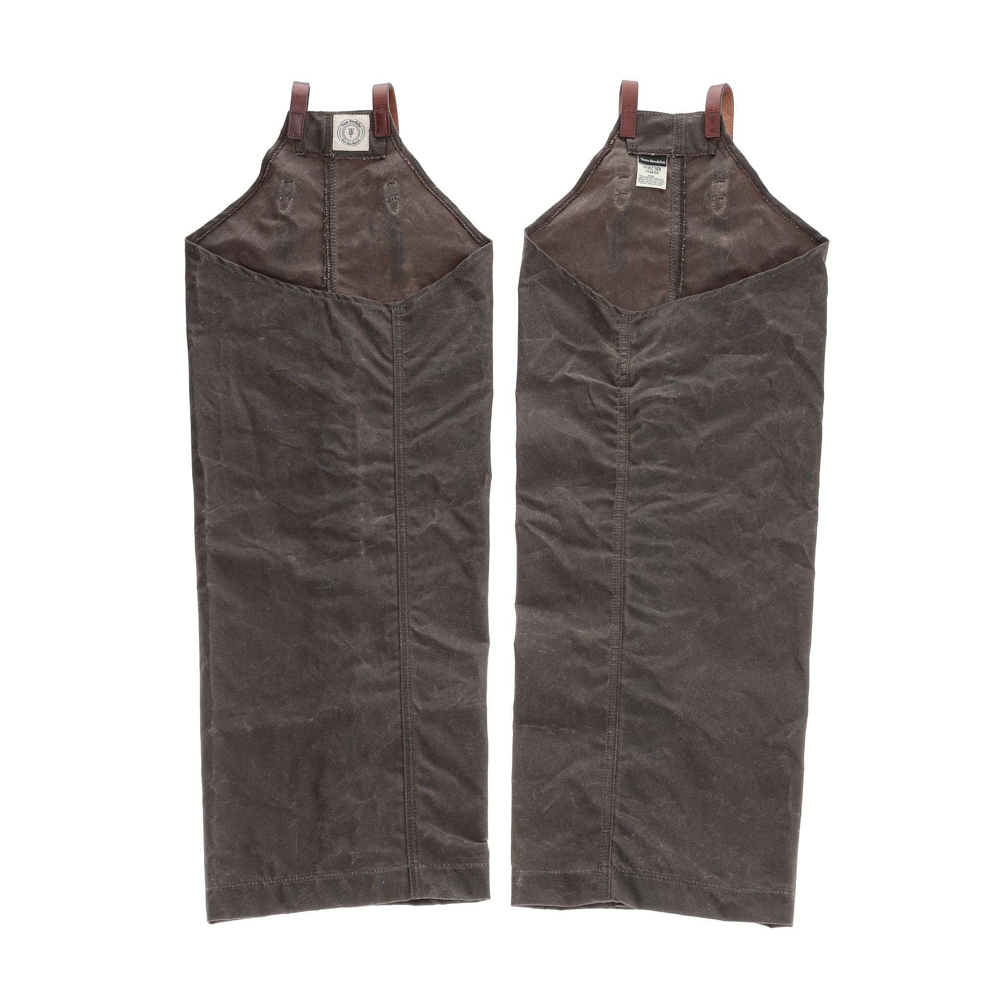 Waxed Canvas Chaps for Upland Hunting - Tom Beckbe