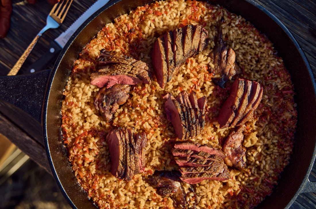 Wild Duck With Rice Recipe – Tom Beckbe