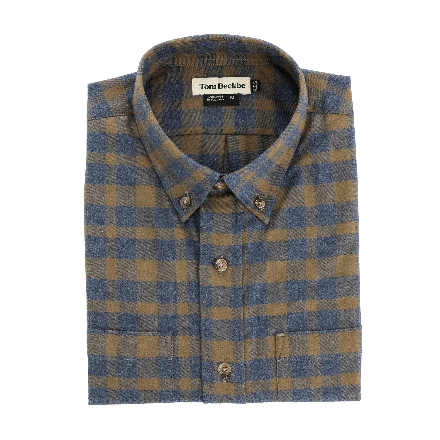 Dixon Brushed Cotton Twill Shirt
