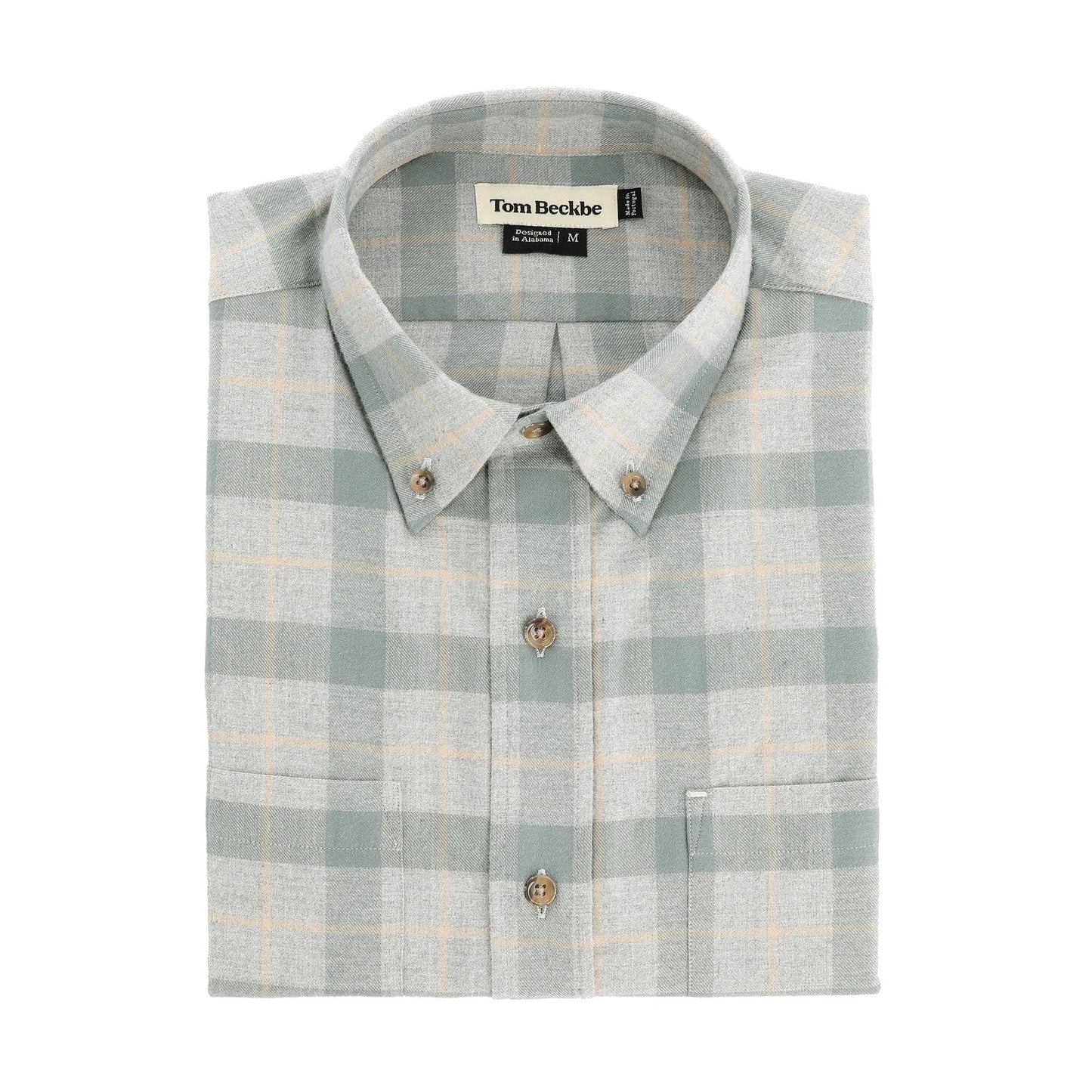 Dixon Brushed Cotton Twill Shirt