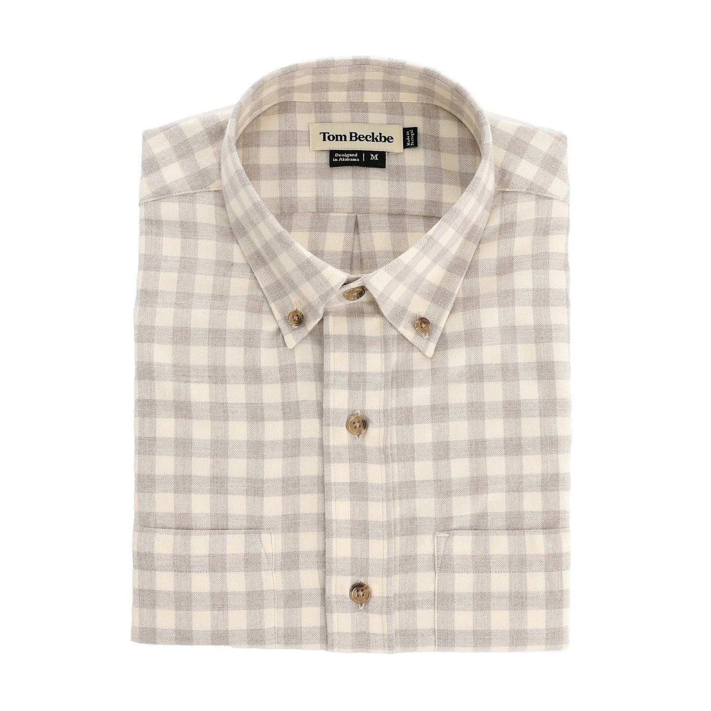 Dixon Brushed Cotton Twill Shirt