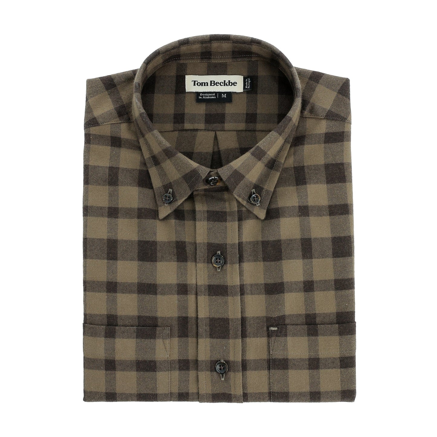 Dixon Brushed Cotton Twill Shirt