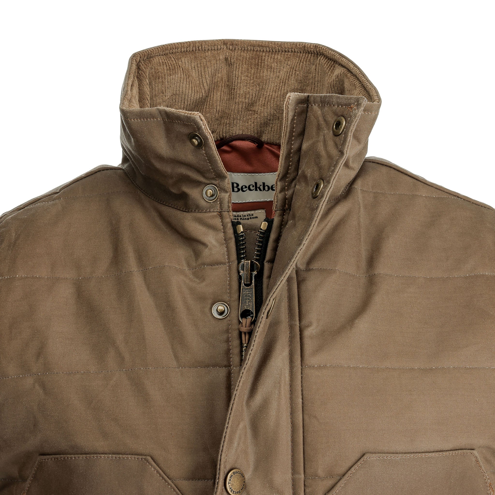 Men's Waxed Canvas Insulated Vest – Tom Beckbe