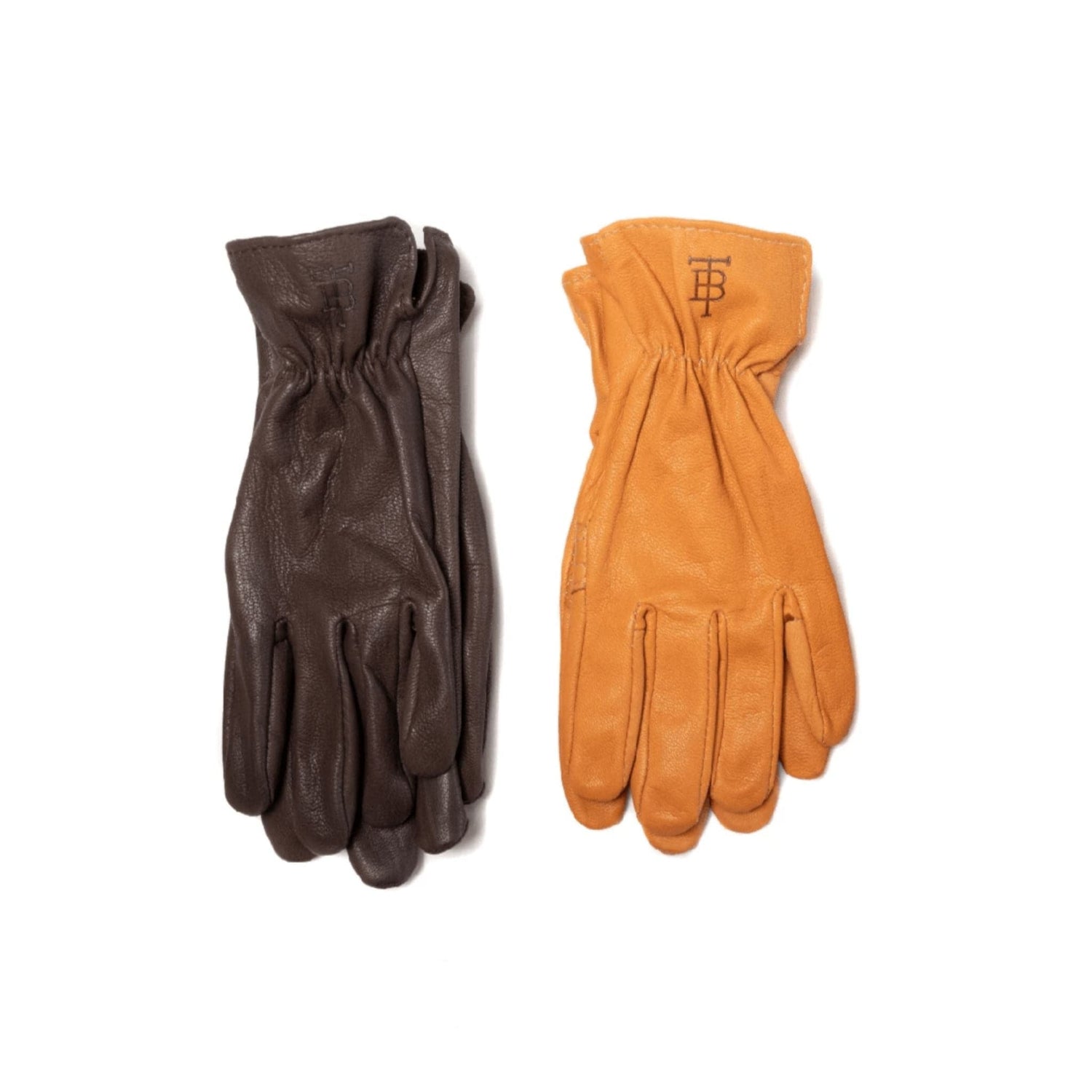 Tom Beckbe Leather Shooting Gloves Saddle 10