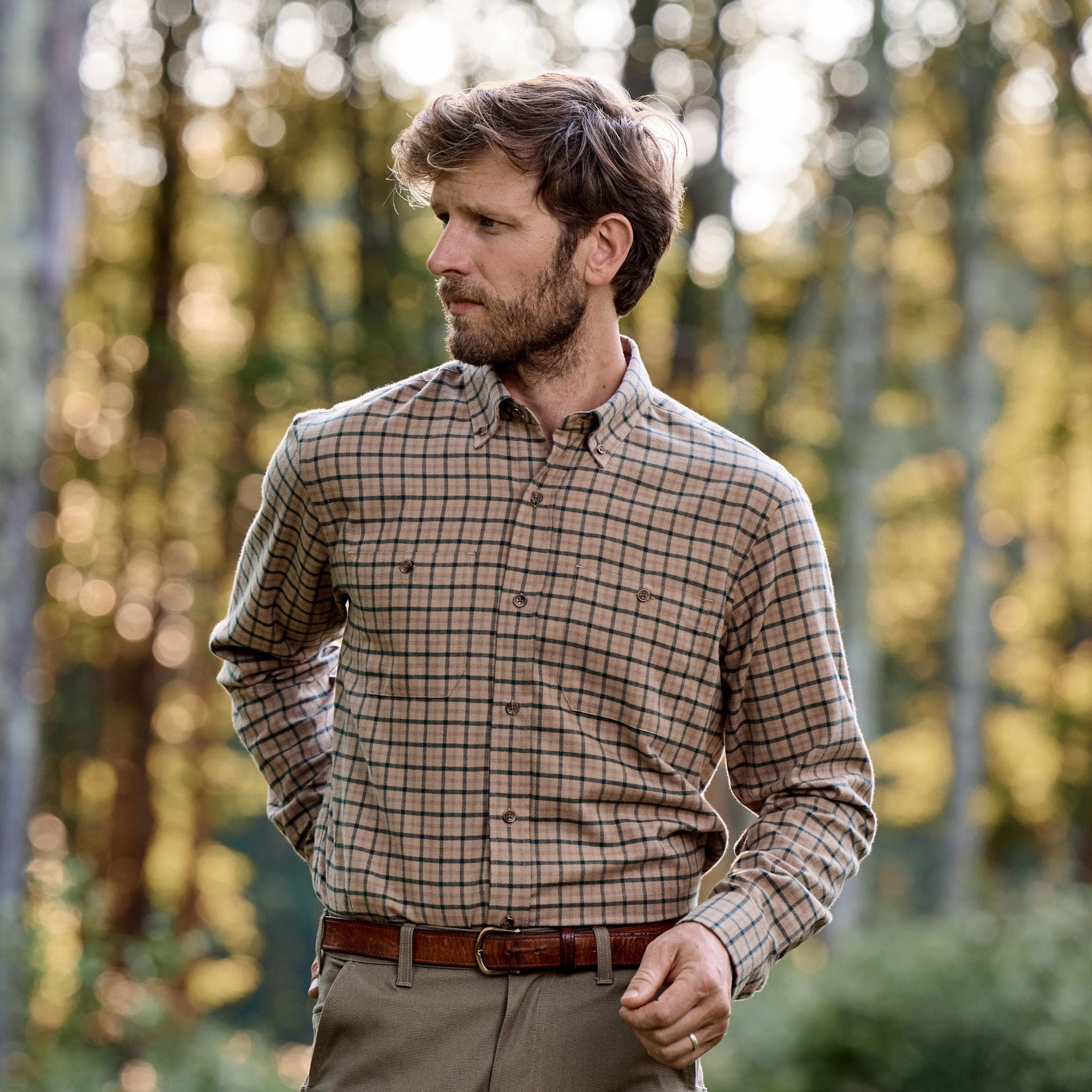 Brushed Cotton Twill Shirt – Tom Beckbe