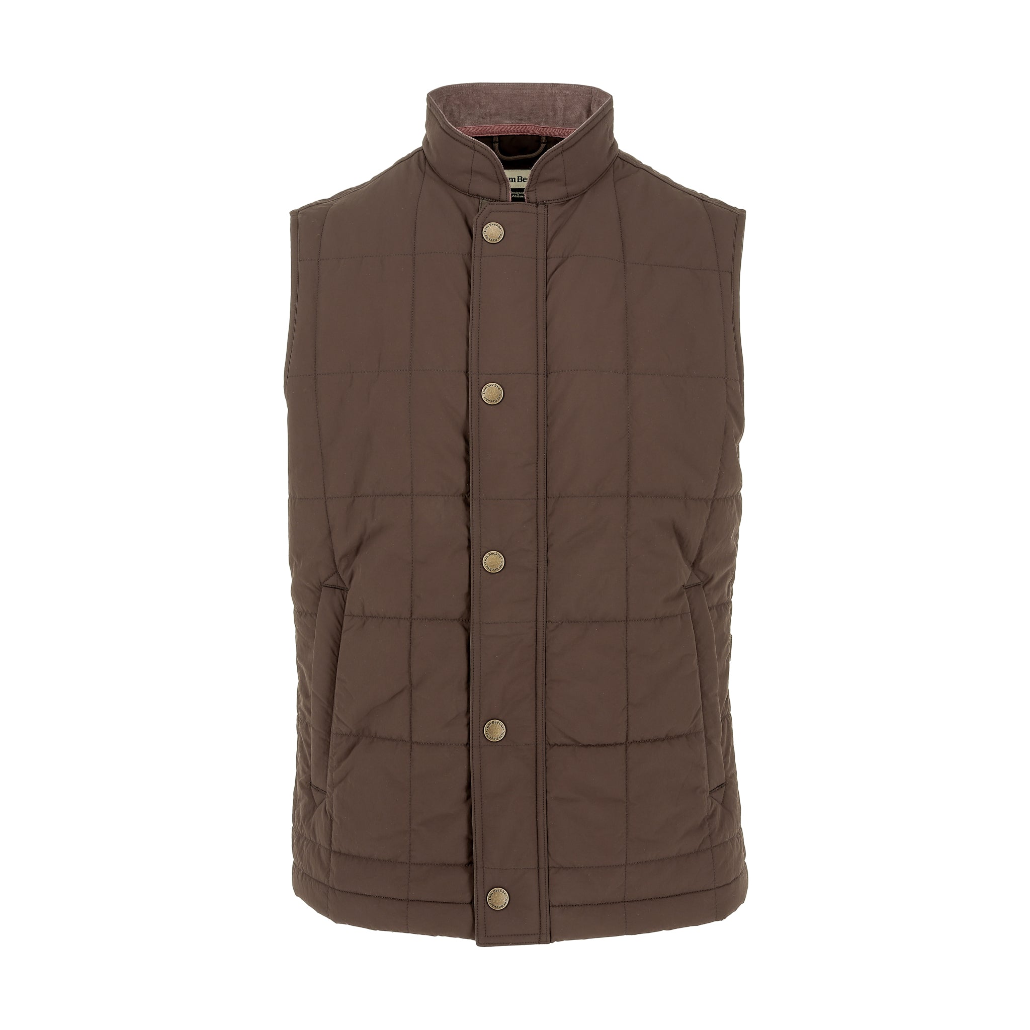 Men's Burgess Quilted Vest - Tom Beckbe