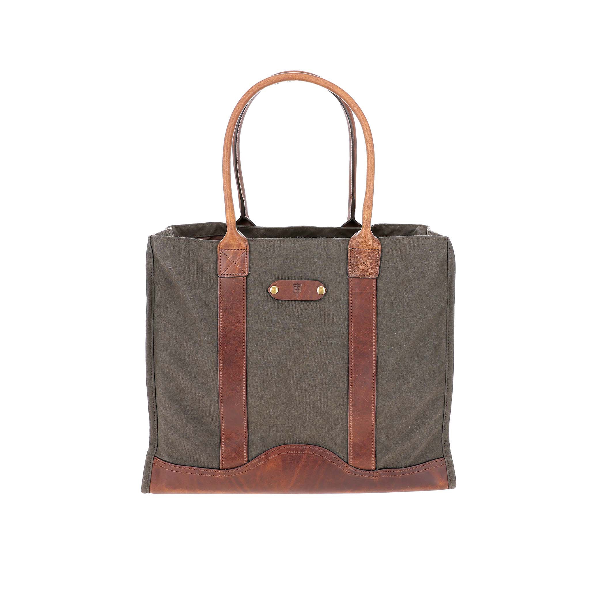 Waxed Canvas Carryall Tote Bag – Tom Beckbe