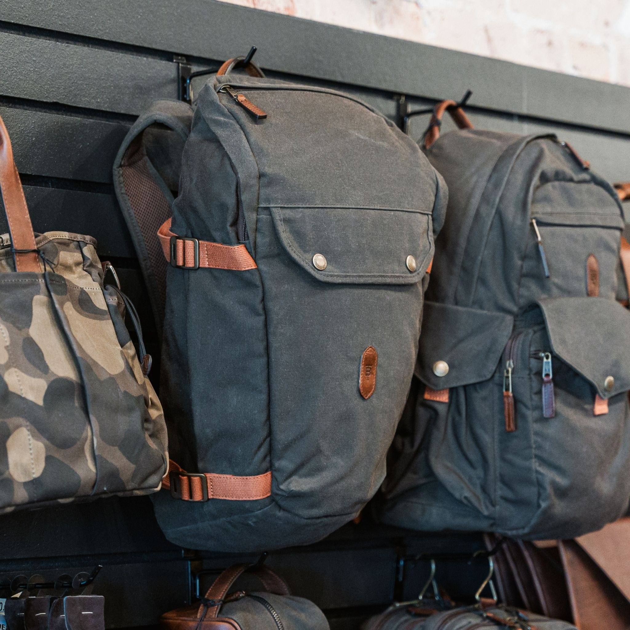 Weatherproof Waxed Canvas Daypack – Tom Beckbe