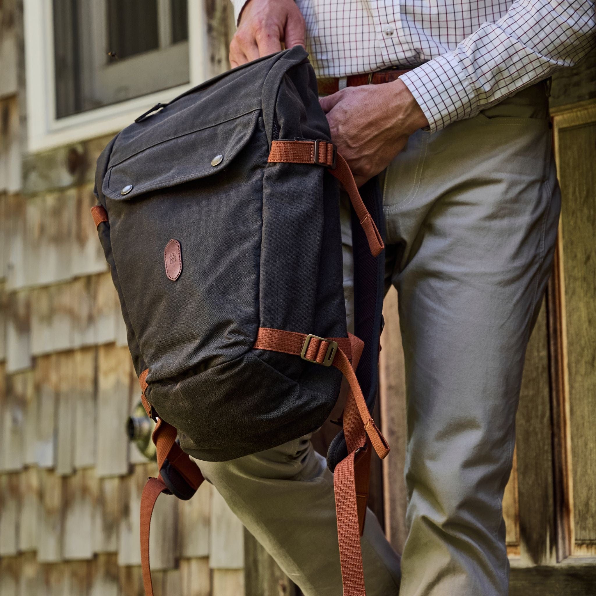 BECK Weatherproof Waxed Canvas Daypack – Tom Beckbe