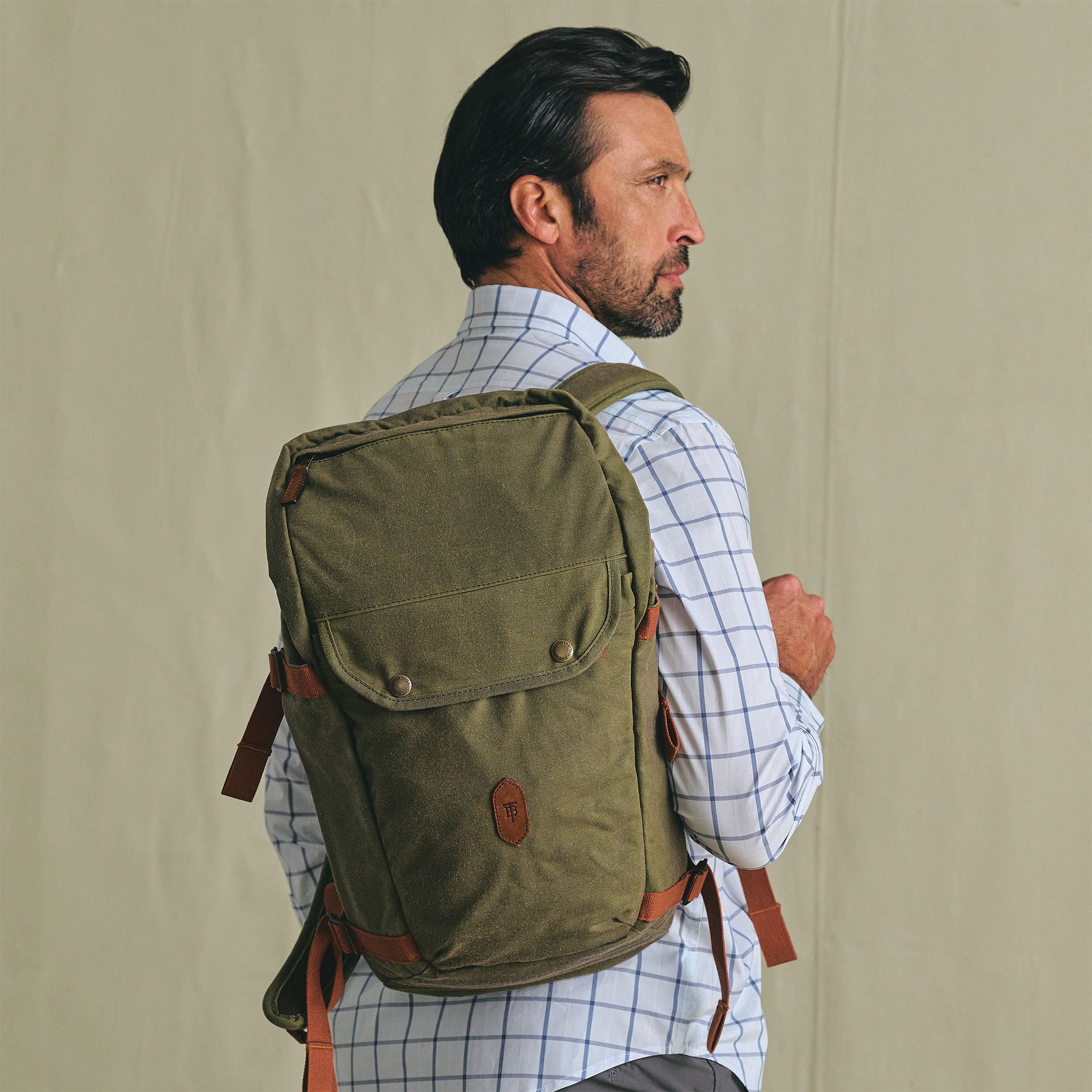 Weatherproof Waxed Canvas Daypack – Tom Beckbe
