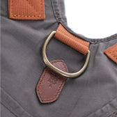 All-Weather Fishing Vest features a solid brass d-ring to safely hang your vest or to attach a net.