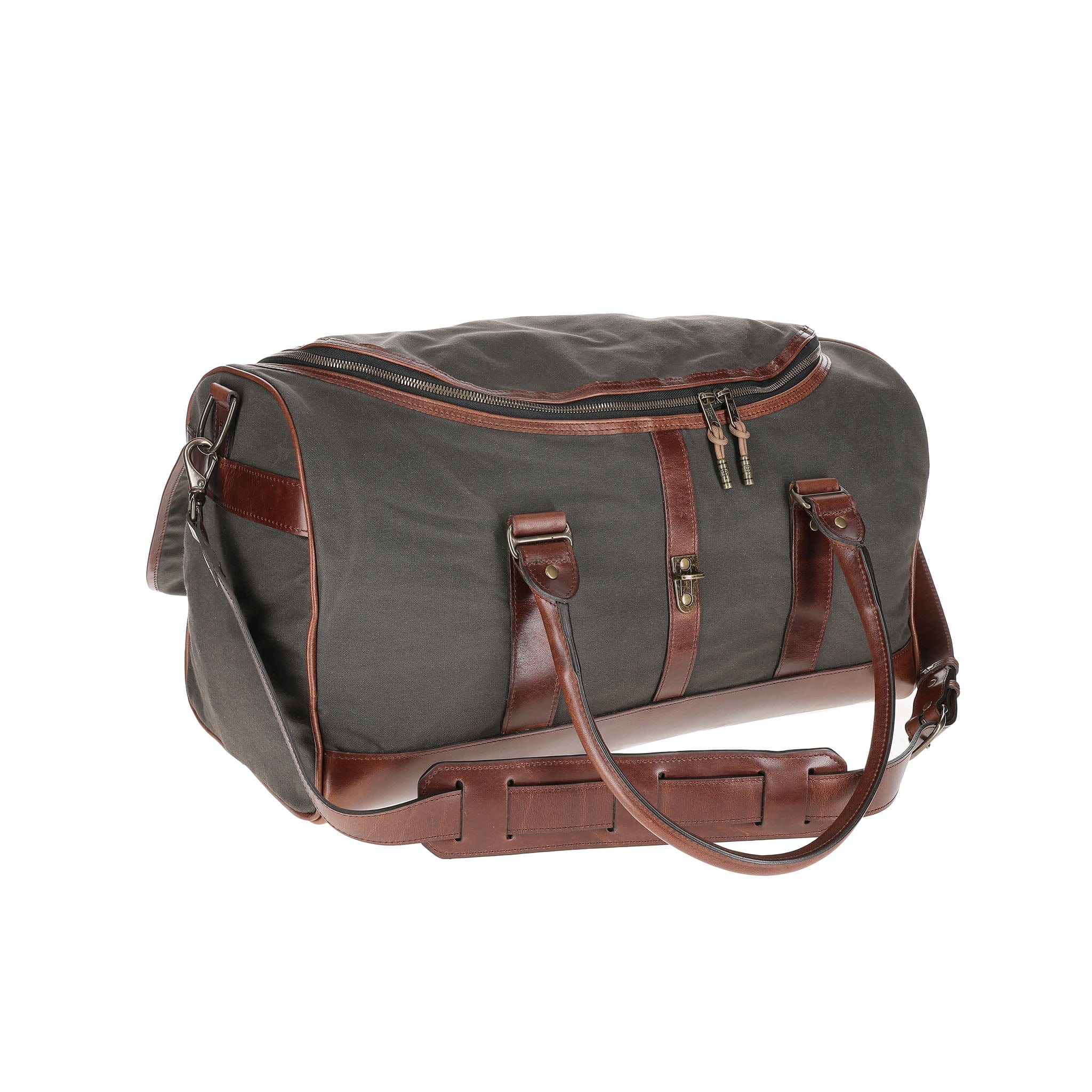 Waxed Canvas Weekender Bag – Tom Beckbe