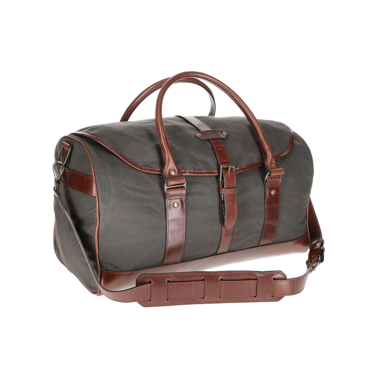 canvas leather travel duffel bag Canvas Weekender Duffel Bag, Bark
