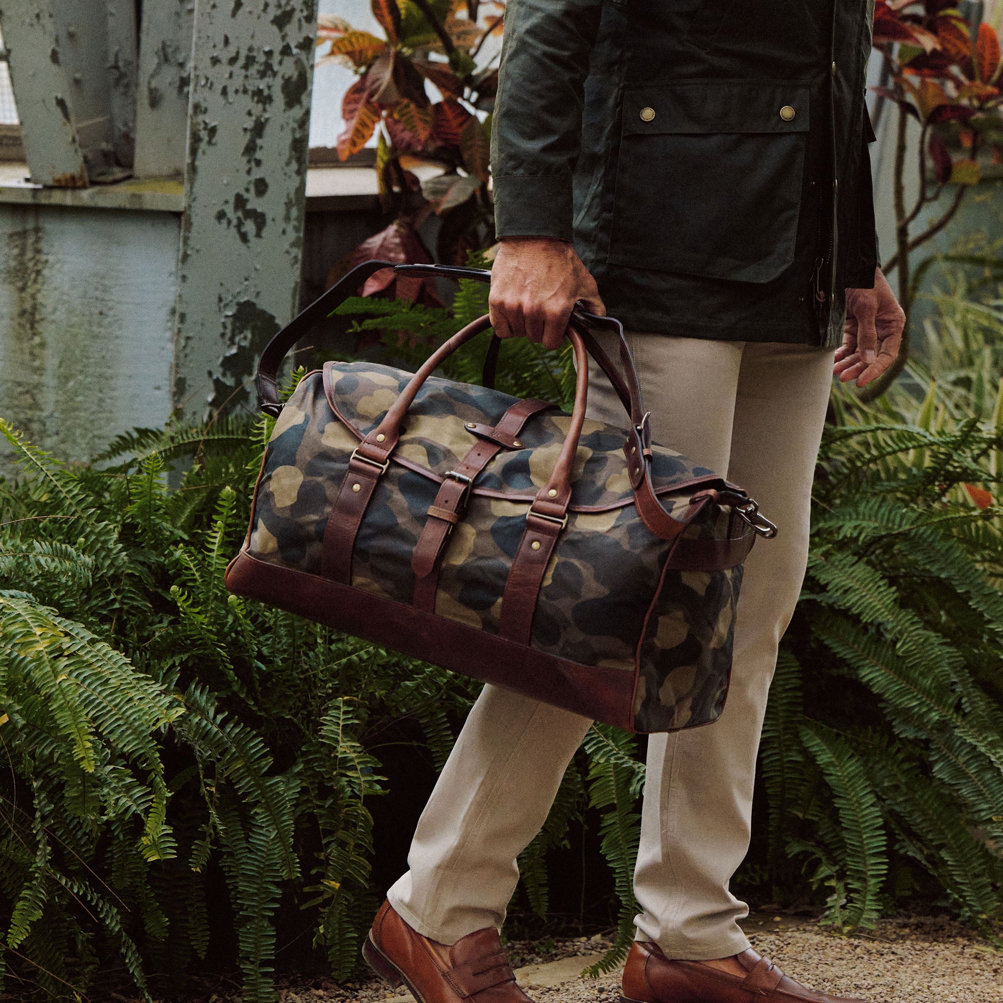 Camouflage Weekender Duffel Bag – Tom Beckbe