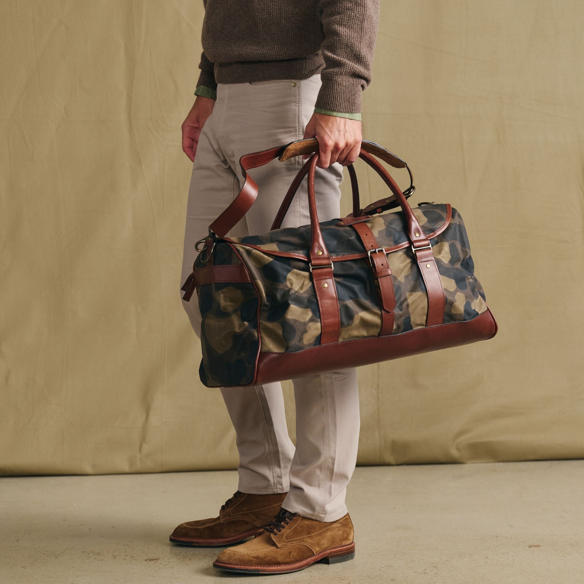 Camouflage Weekender Duffel Bag – Tom Beckbe