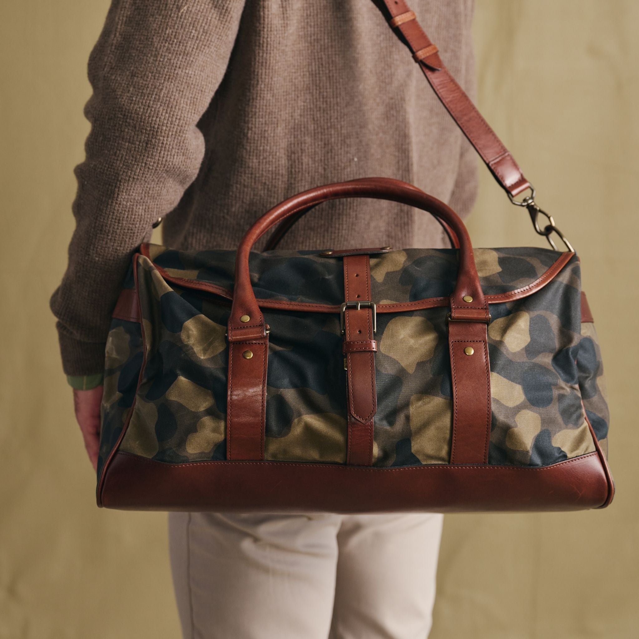 Camouflage Weekender Duffel Bag – Tom Beckbe