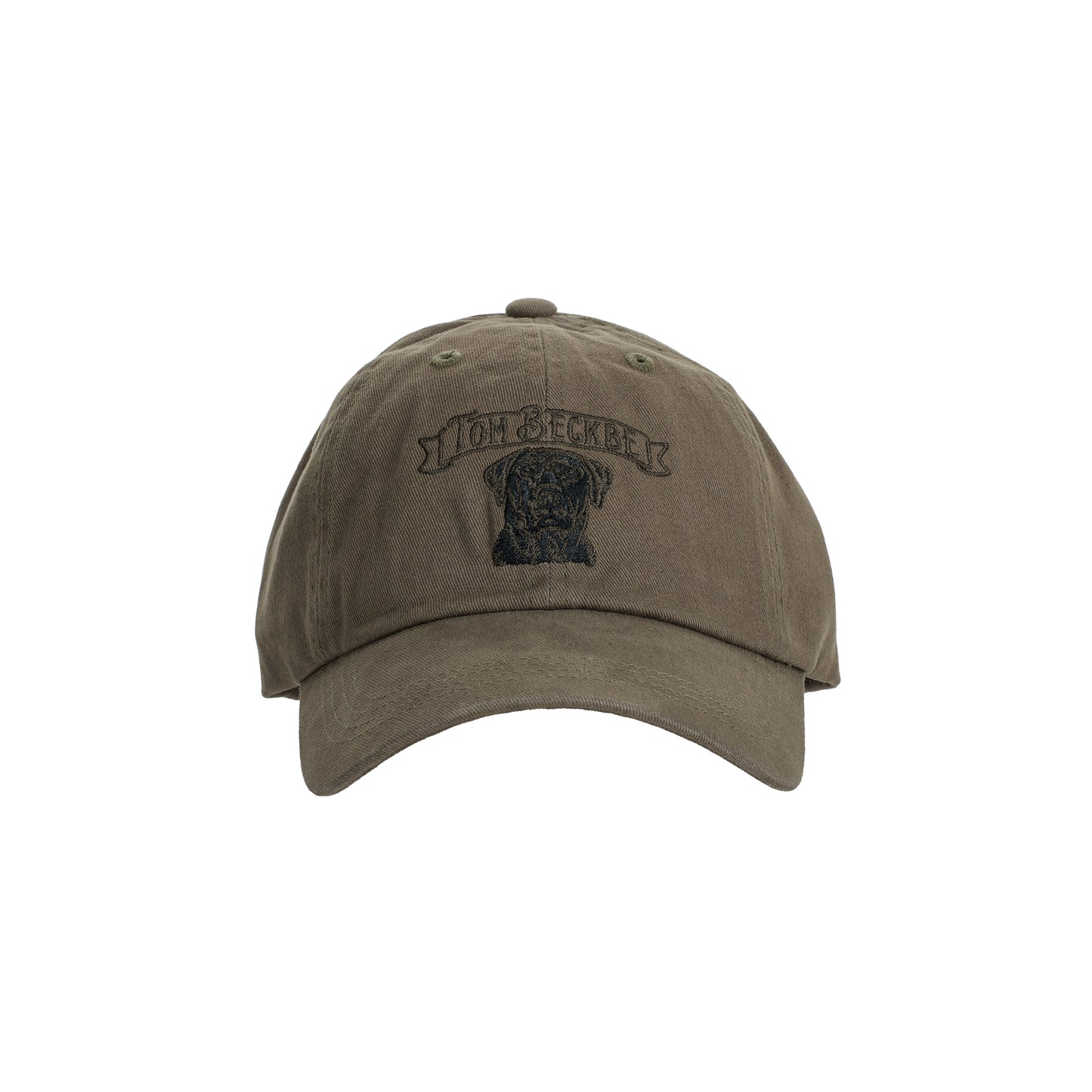 Cotton Twill 6-Panel Hat - Black Lab