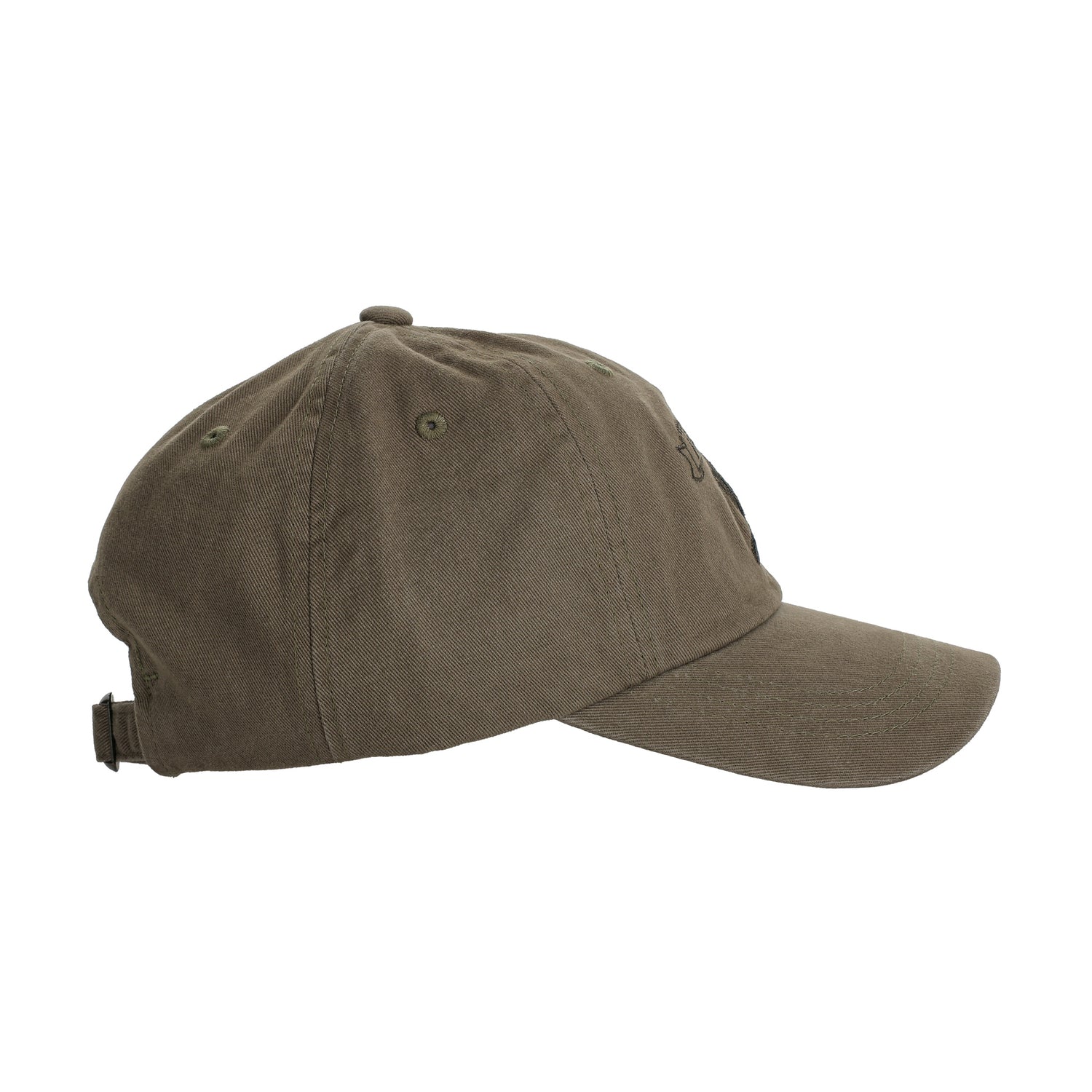 Cotton Twill 6-Panel Hat - Black Lab