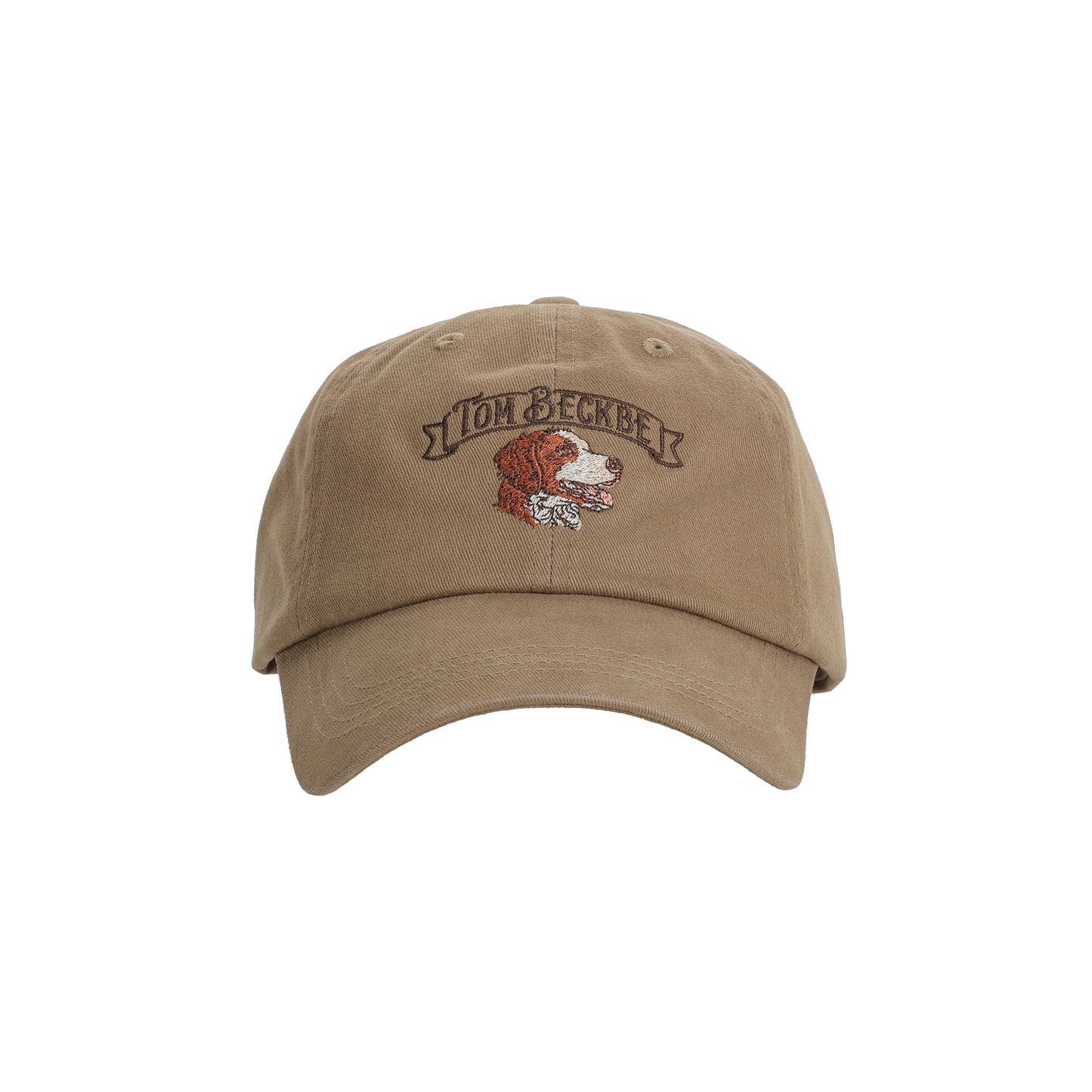 Cotton Twill 6-Panel Hat - Brittany Spaniel