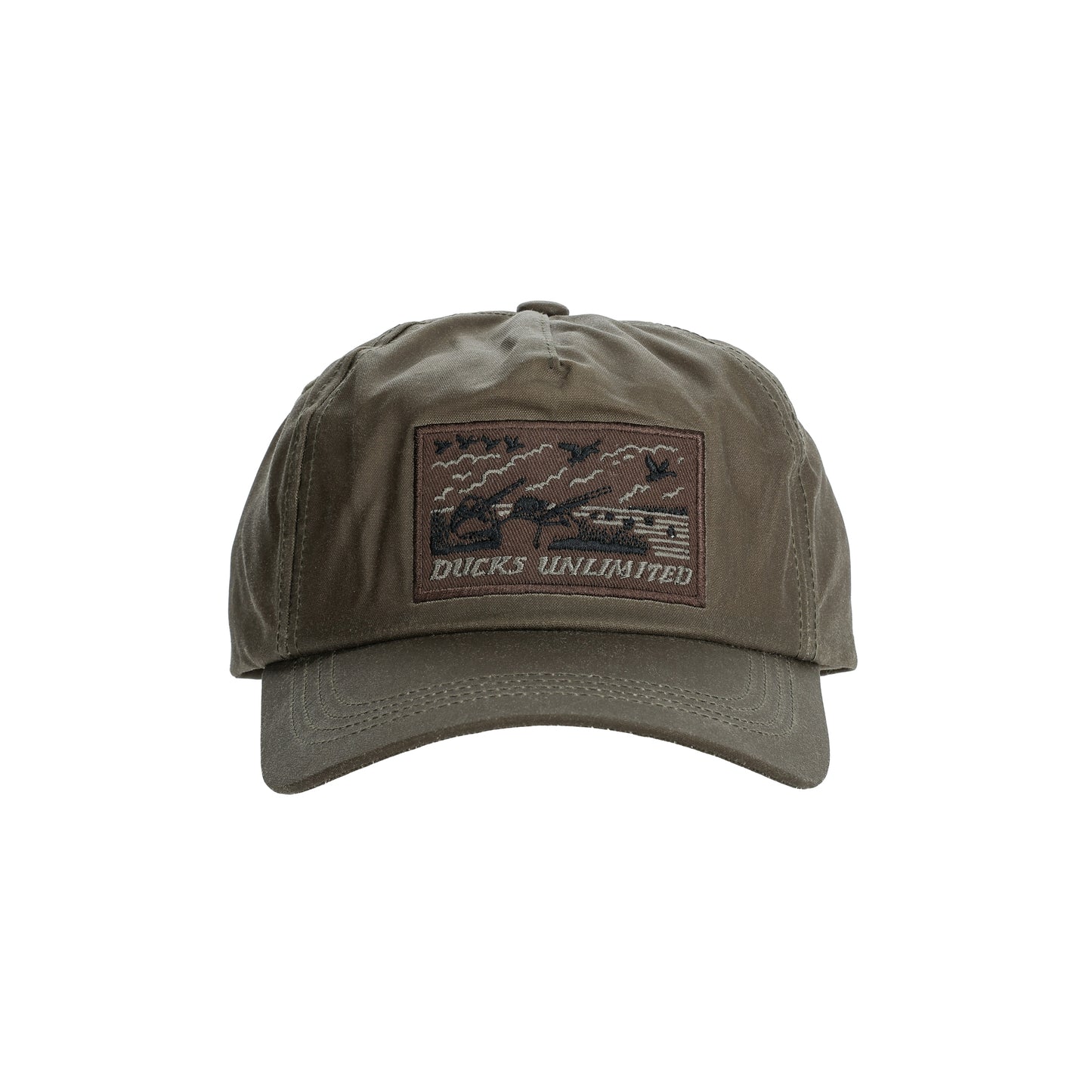 DU Waxed Cotton 5-Panel Hat - Duck Blind