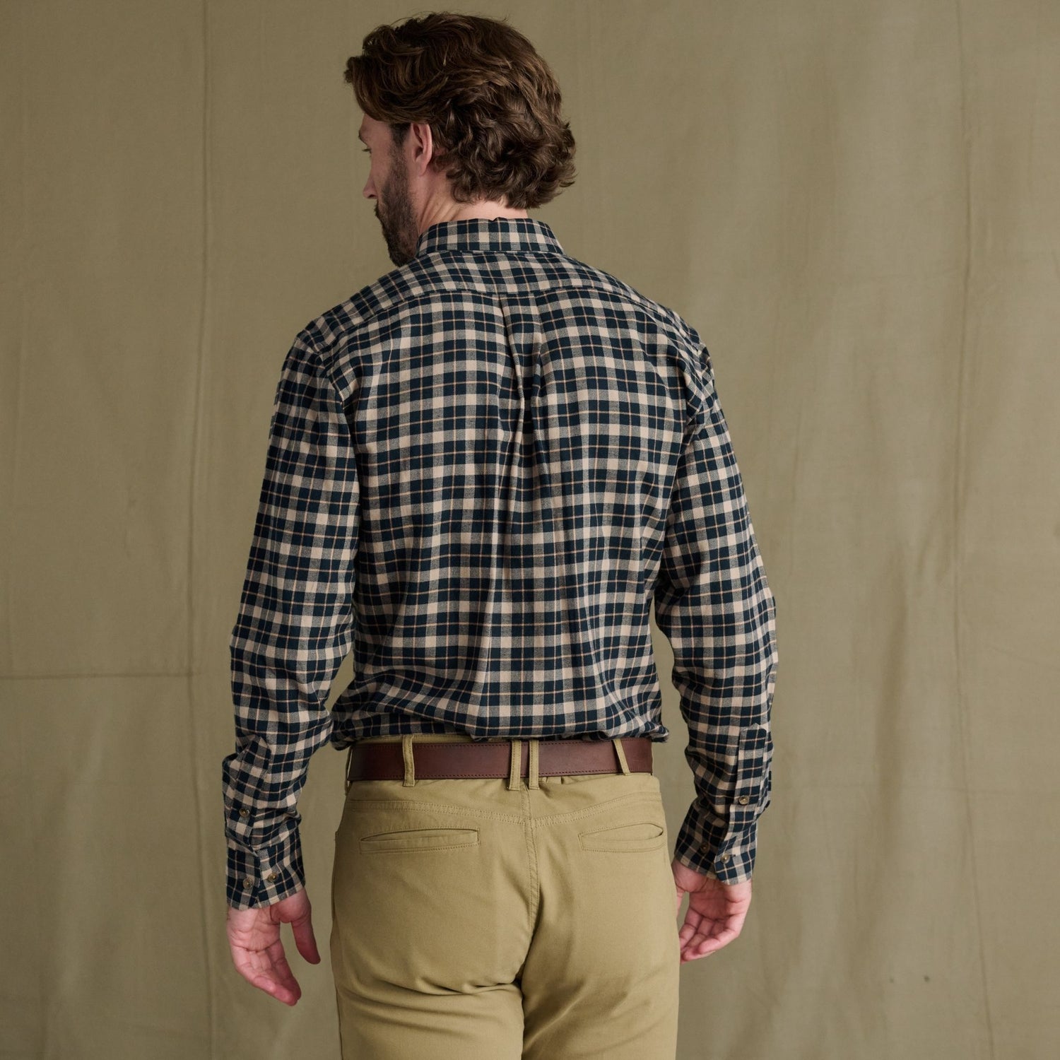 Dixon Brushed Cotton Twill Shirt