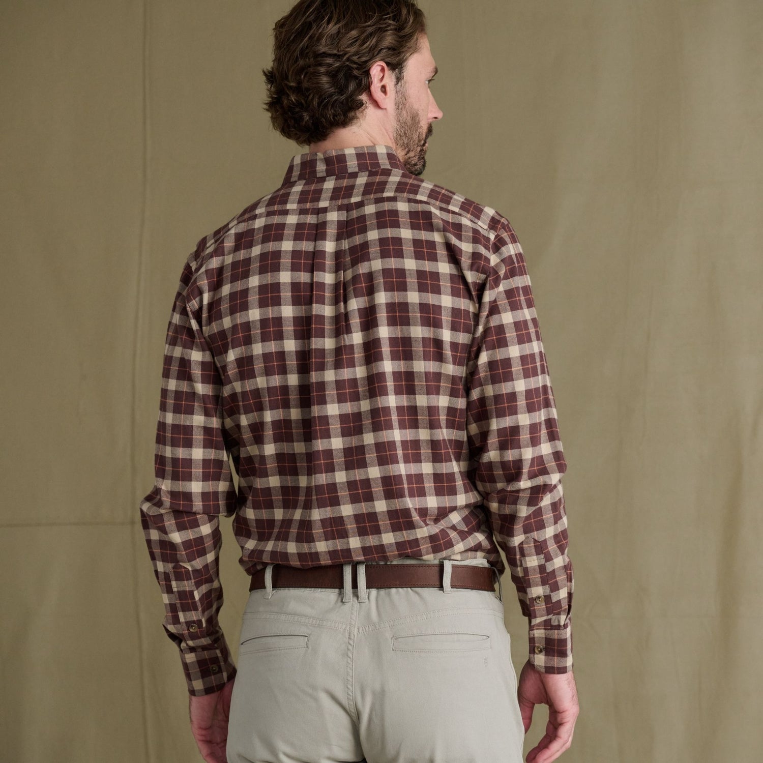 Dixon Brushed Cotton Twill Shirt