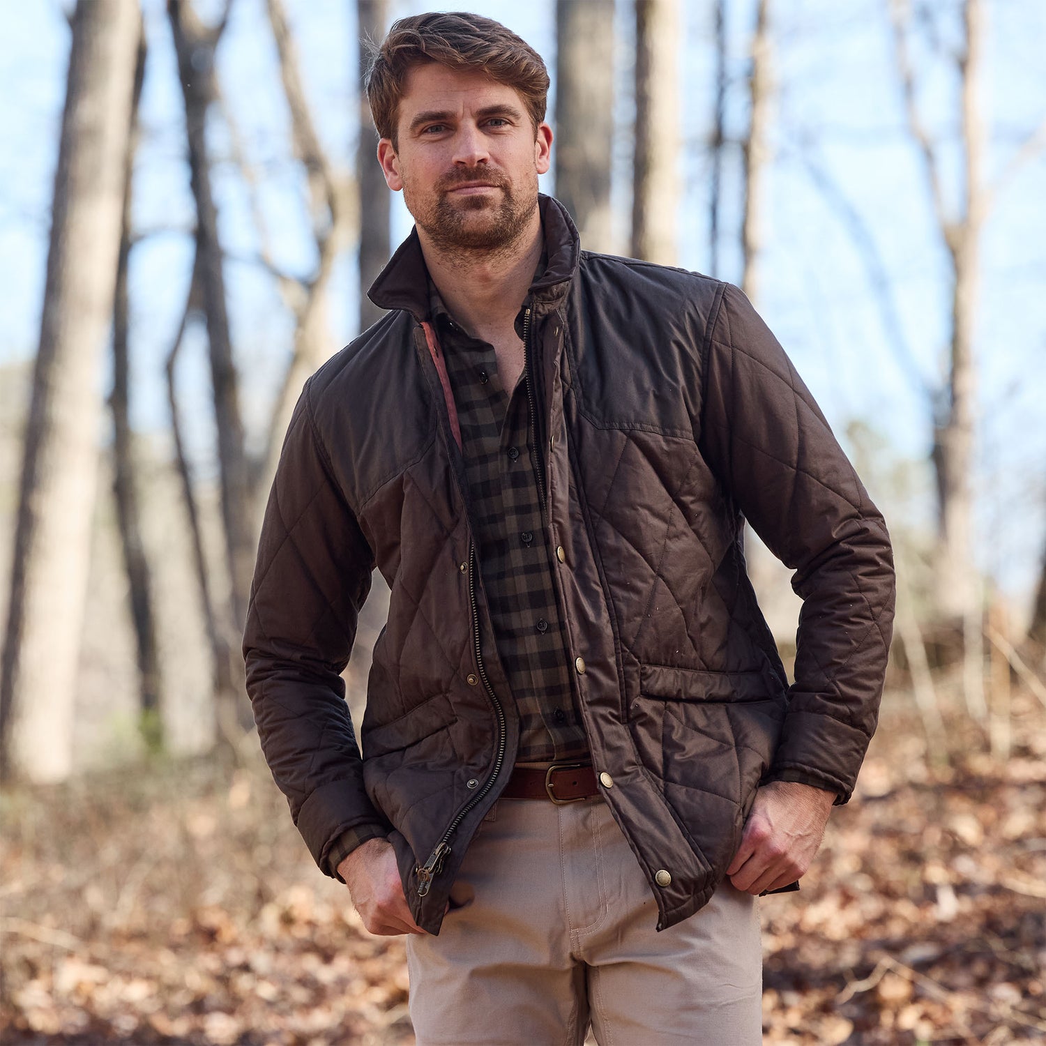Dixon Brushed Cotton Twill Shirt
