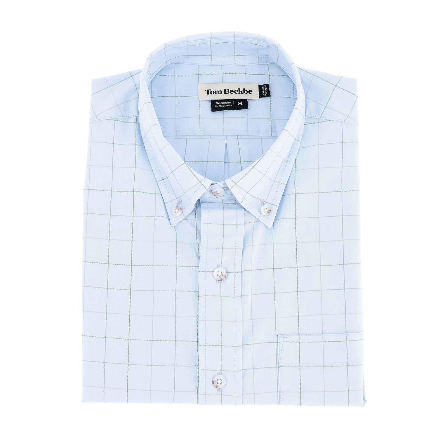 pinpoint collar dress shirts Ensley Pinpoint Oxford Shirt, Blue Field / XXL