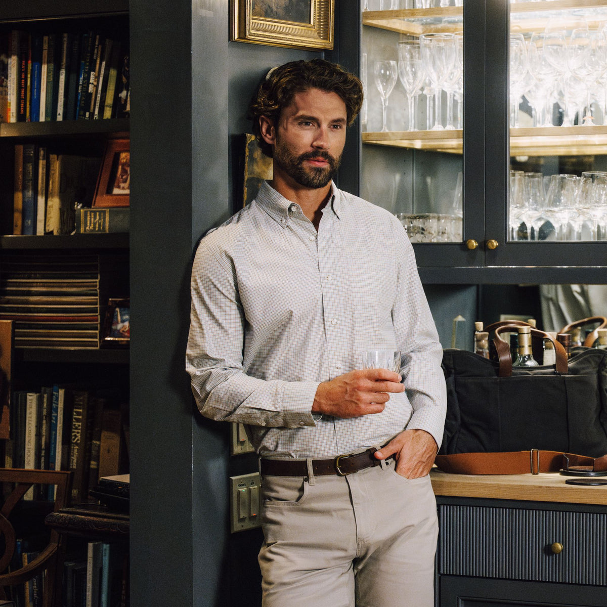 Ensley Pinpoint Oxford Shirt