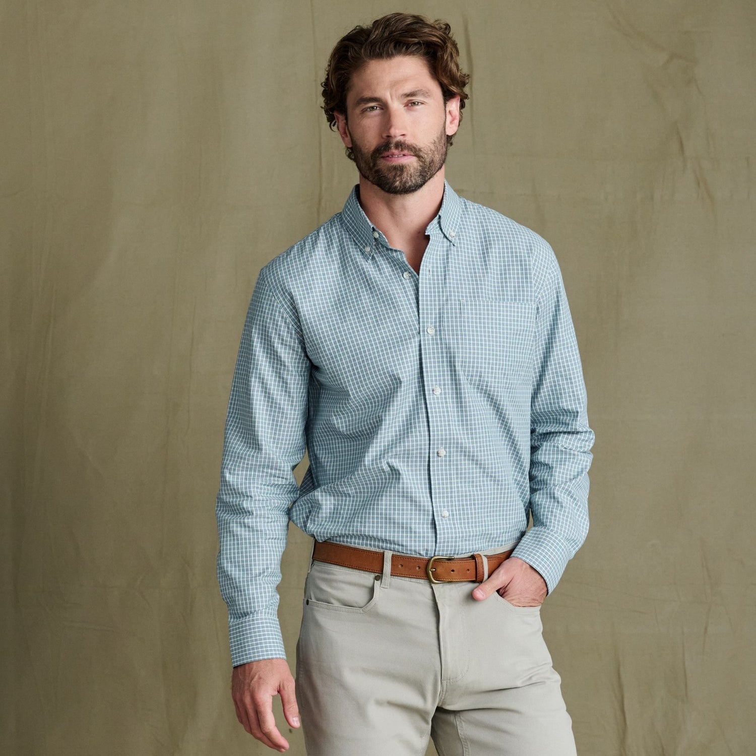 Ensley Pinpoint Oxford Shirt