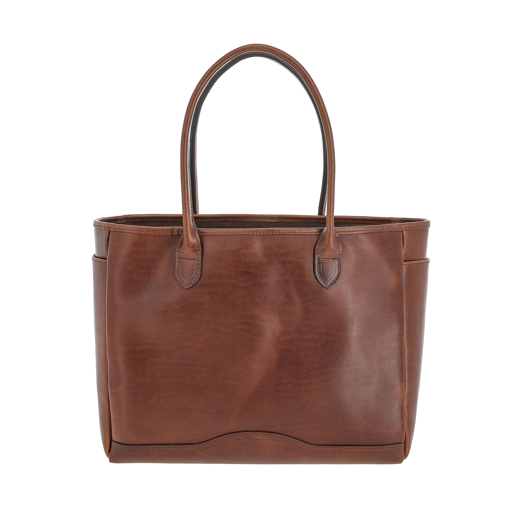 Palmer Leather Tote - Small Leather Carryall Bag – Tom Beckbe