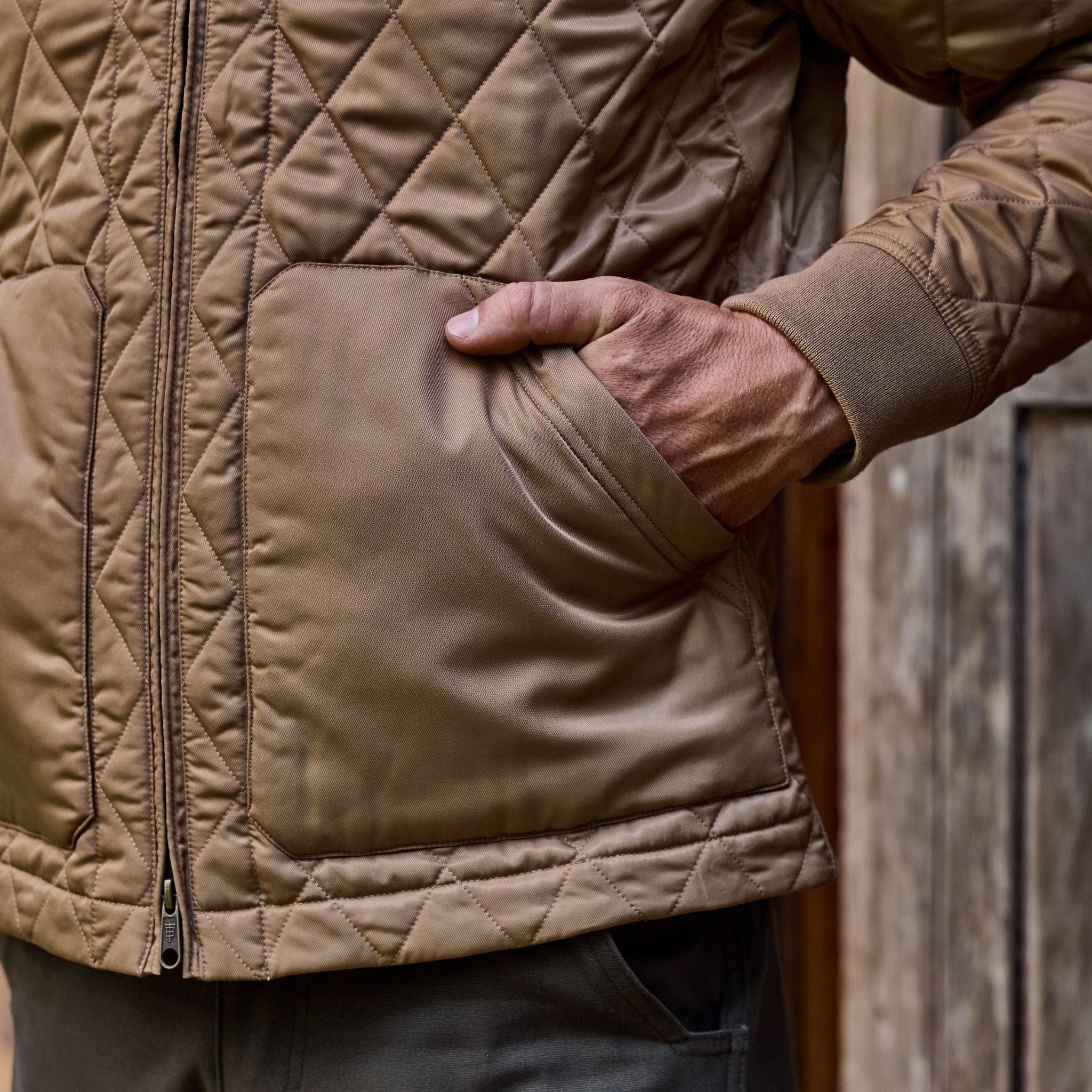 Men's Logan Quilted Bomber Jacket – Tom Beckbe