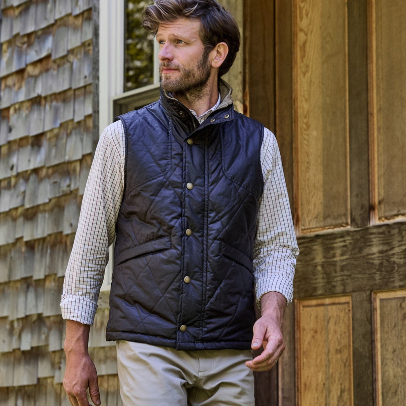 Men's Quilted Vests & Waxed Canvas Vests – Tom Beckbe