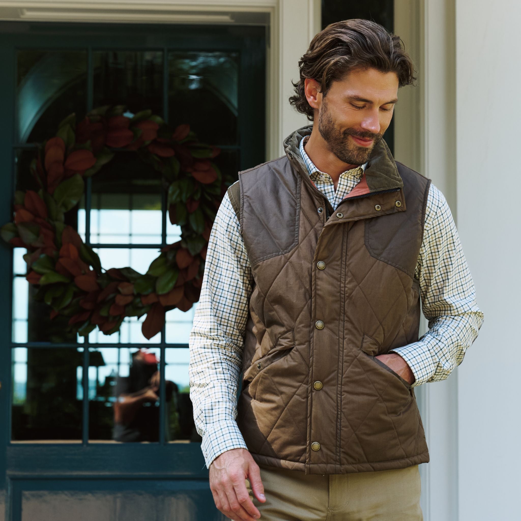 Men's Paddock Quilted Vest – Tom Beckbe