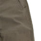 Close-up of Tom Beckbe's Stafford Double Front Pant highlighting a front pocket and detailed stitching.
