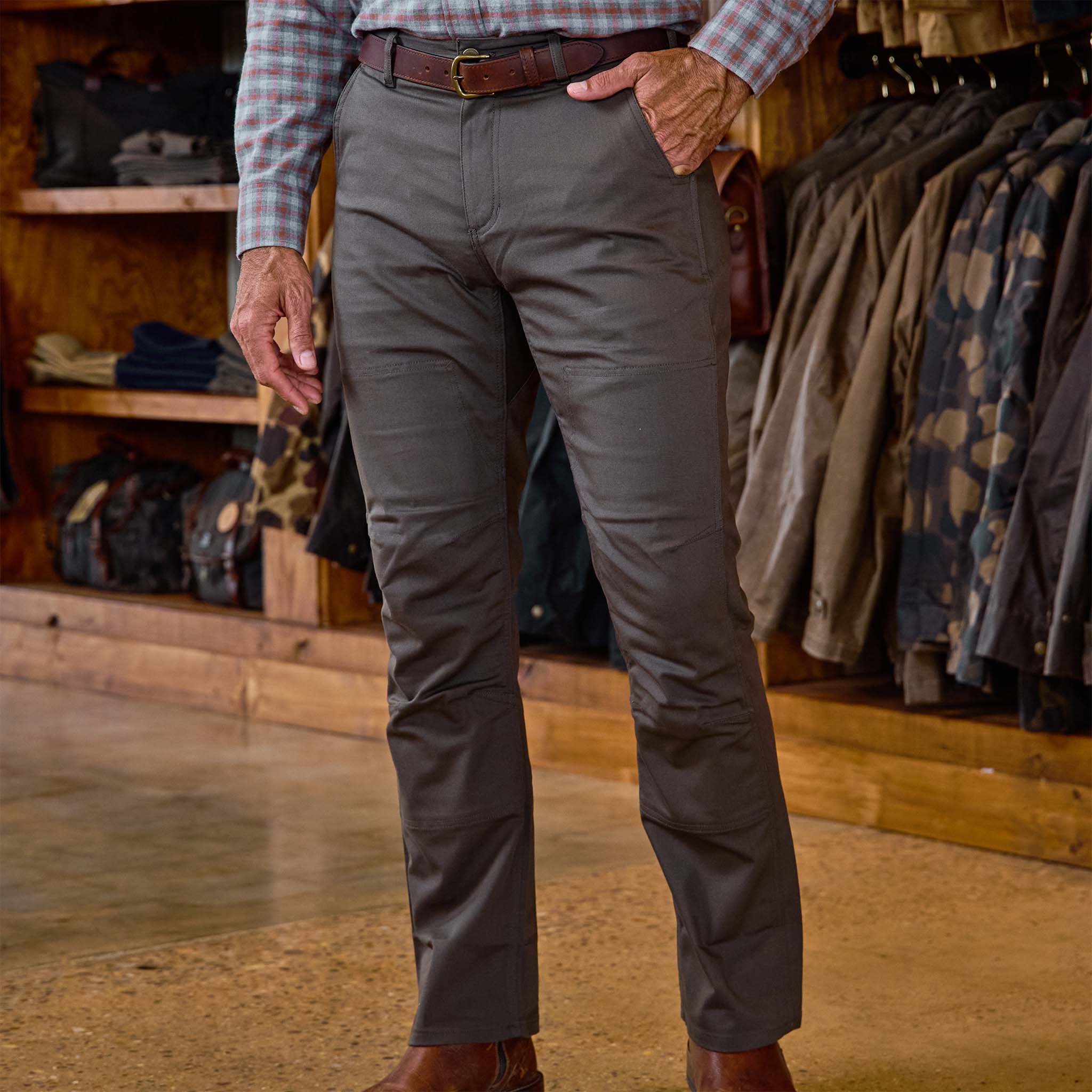 Men's Stafford Double Front Pant - Tom Beckbe