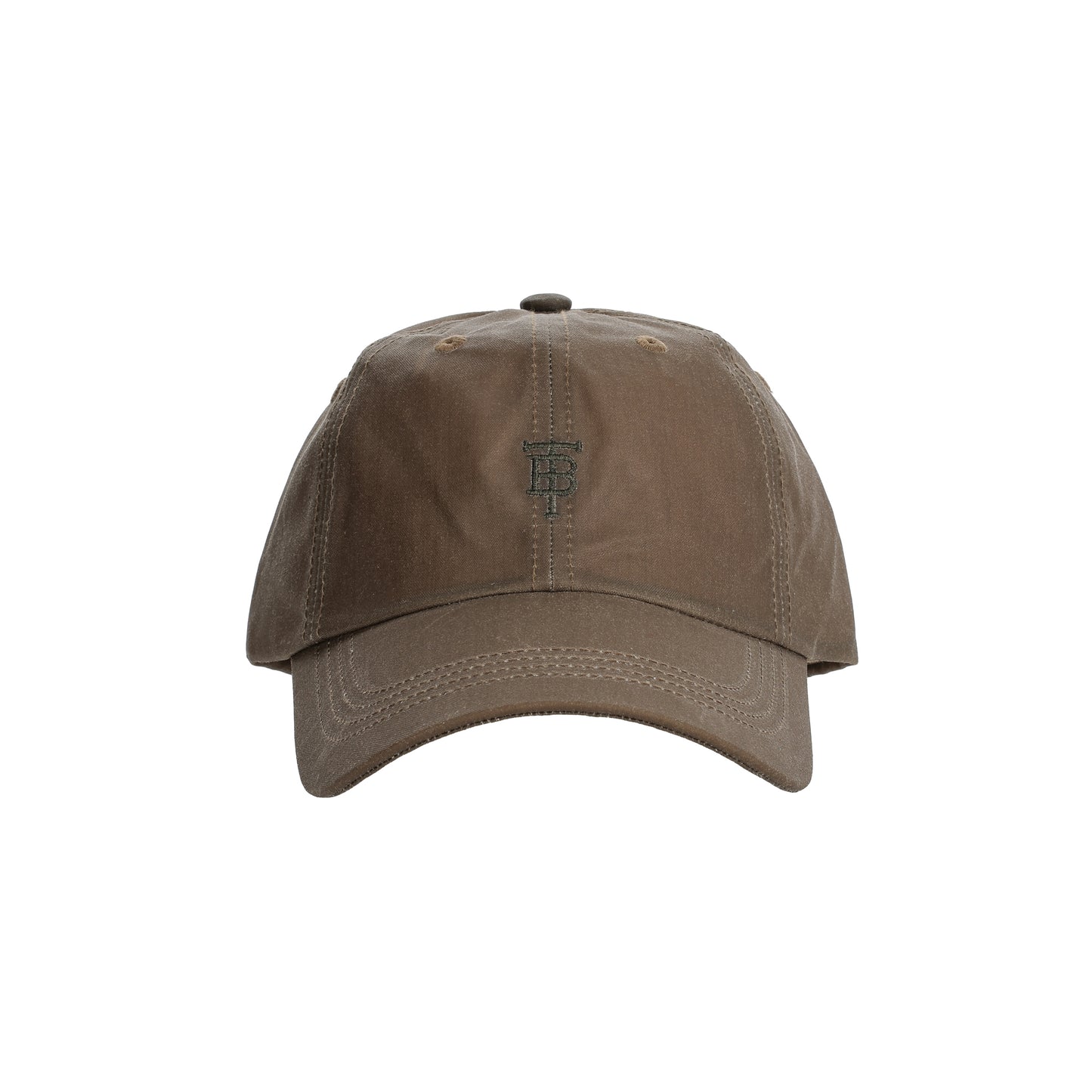 Waxed Cotton 6-Panel Hat - Cattle Brand