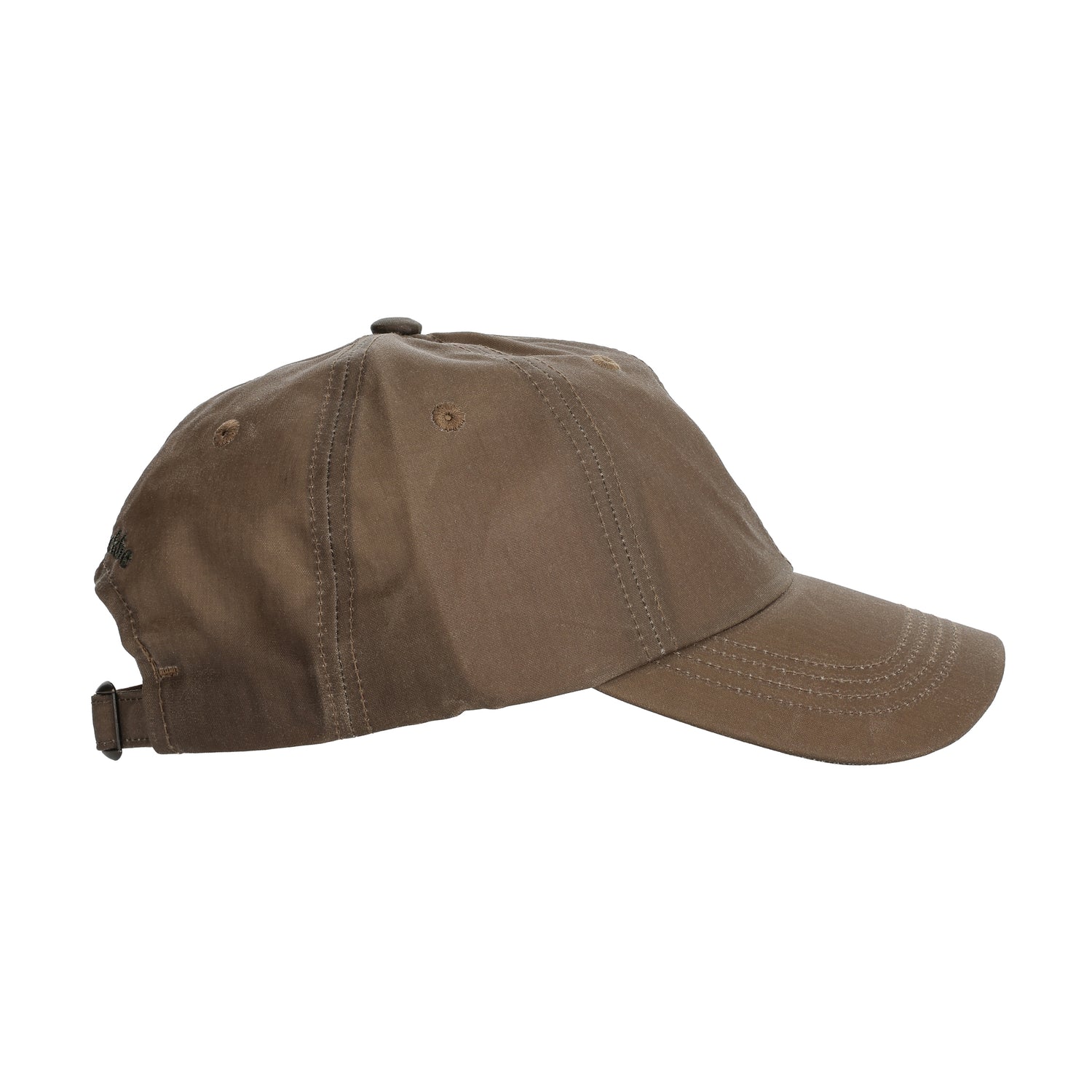 Waxed Cotton 6-Panel Hat - Cattle Brand