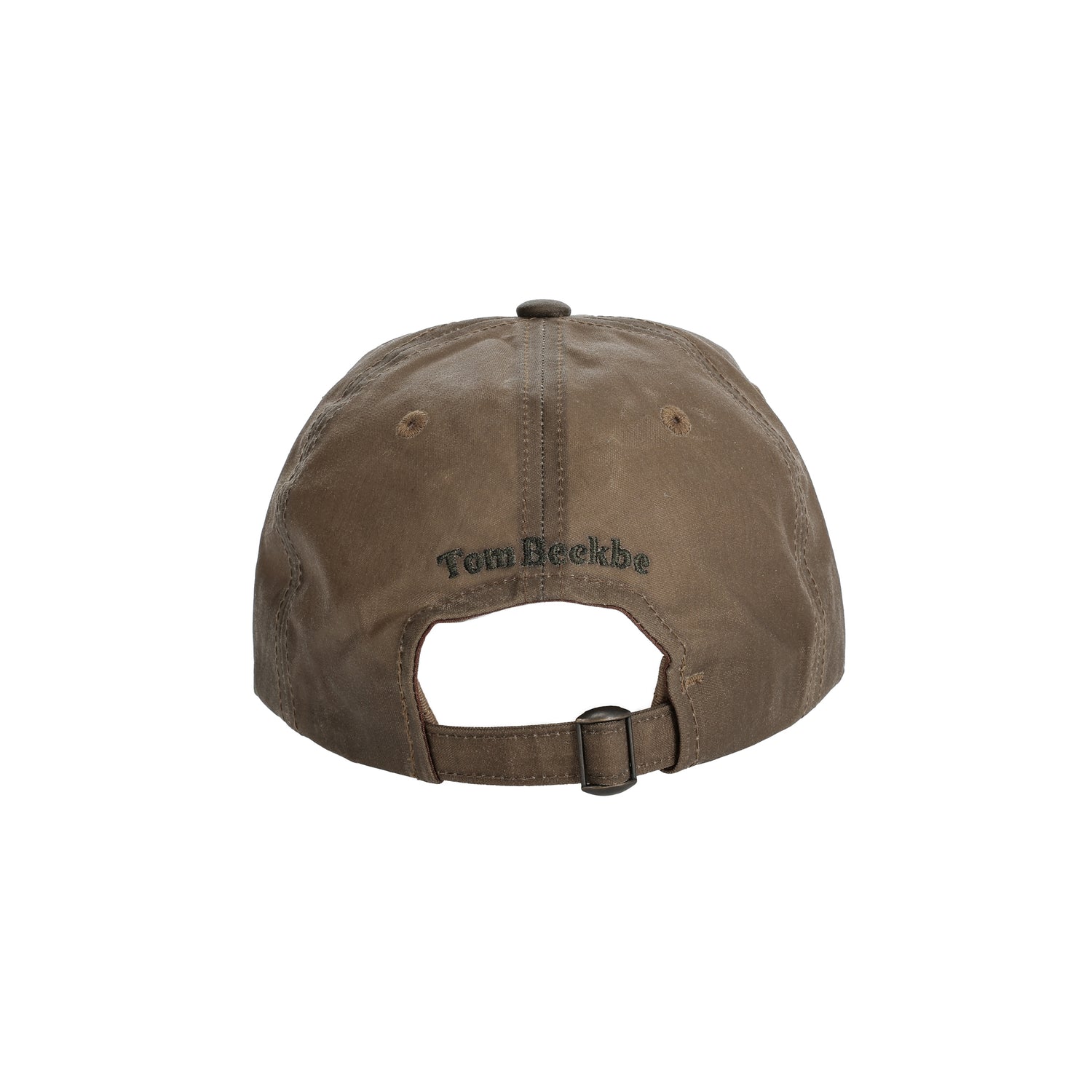 Waxed Cotton 6-Panel Hat - Cattle Brand