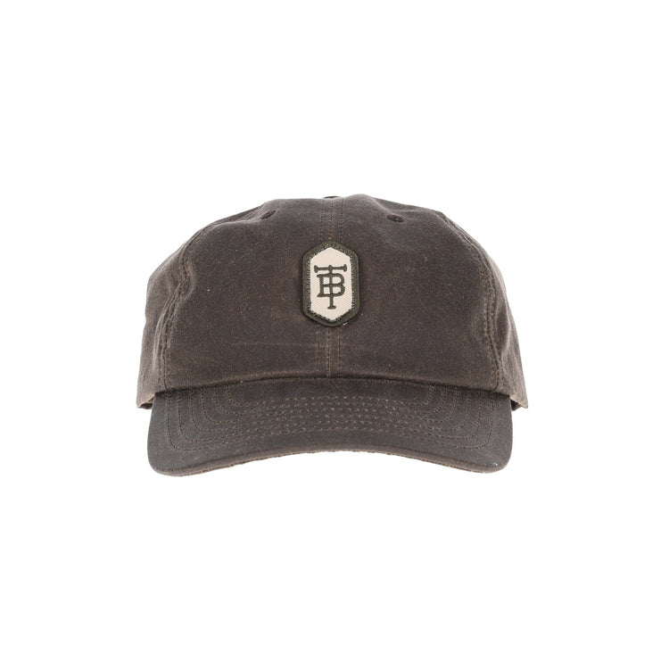 Low Profile Waxed Canvas Trucker Hat - Quilted Argyle Pattern, Adjustable Snapback Cap