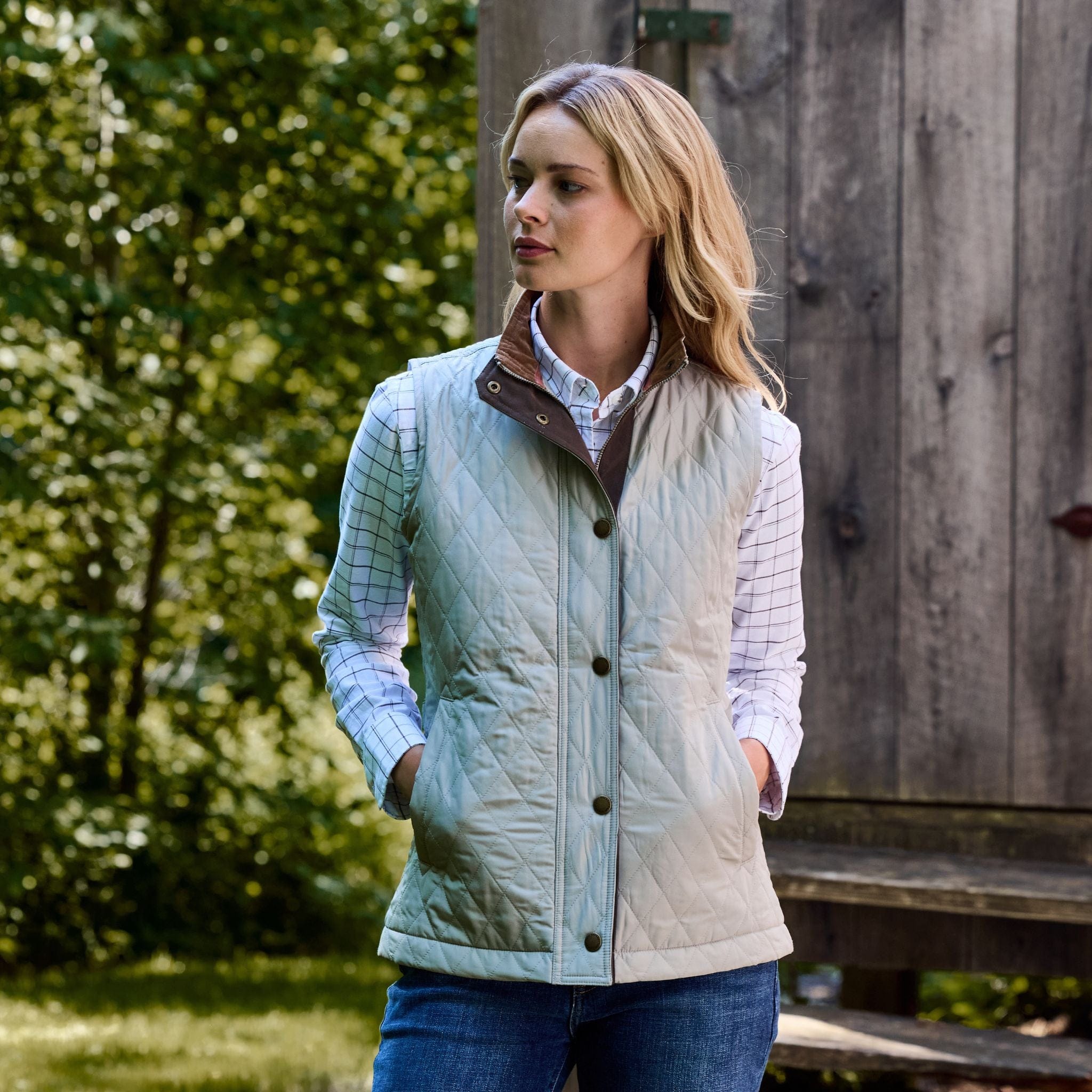 Women's Quilted Vest | Loxley Quilted Vest – Tom Beckbe