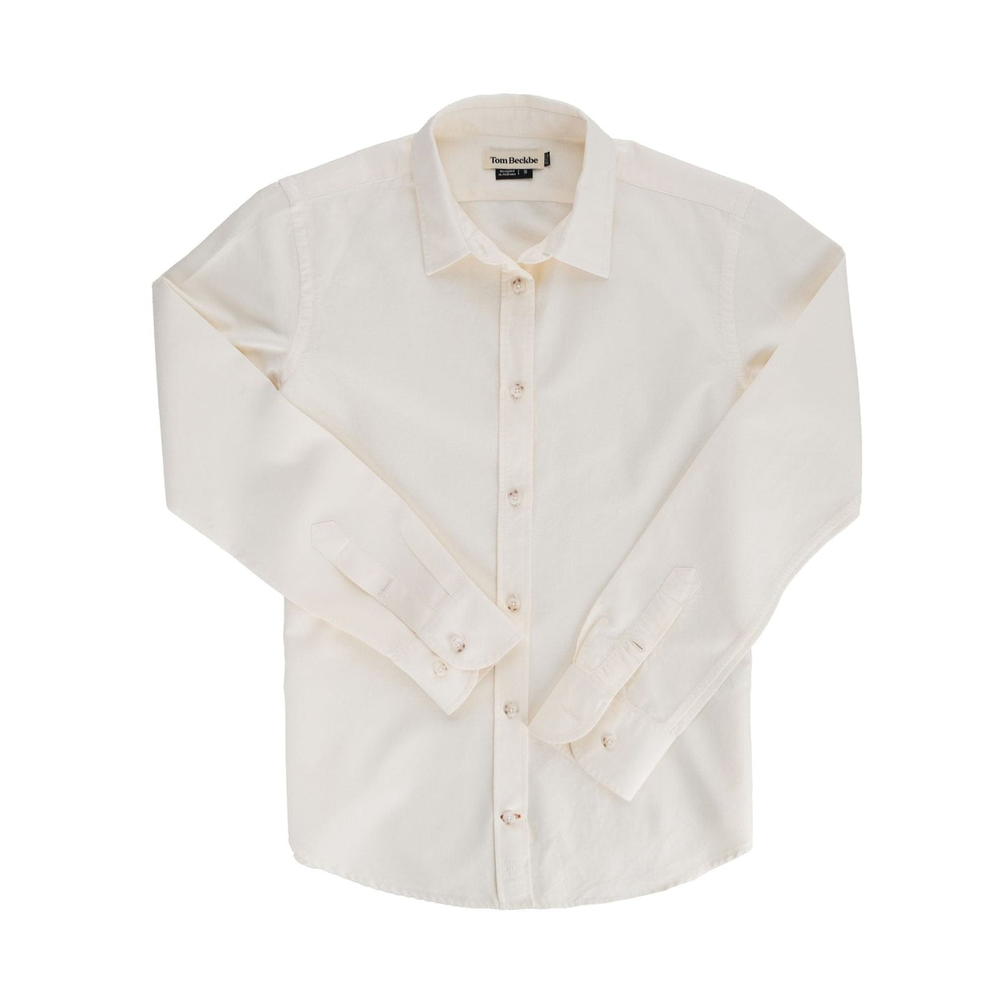 Women's Oxford Shirt, Cream / Small Women's Oxford Shirt, Cream / Small