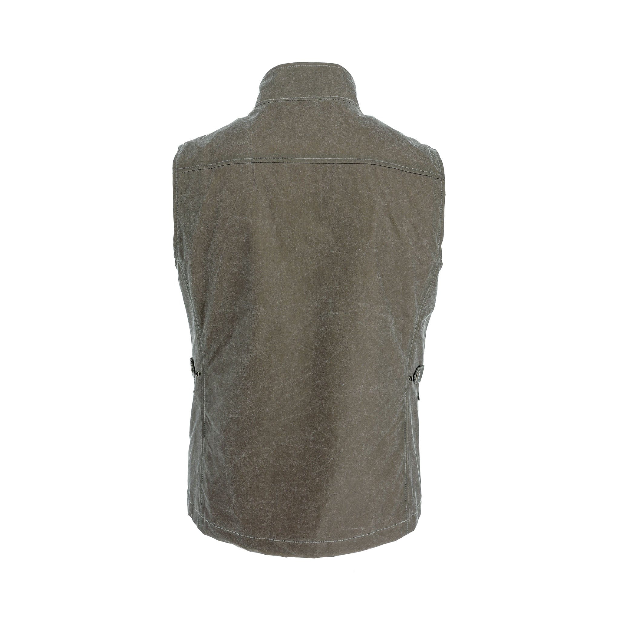 Men's Ducks Unlimited Waxed Canvas Kinsman Vest - Tom Beckbe