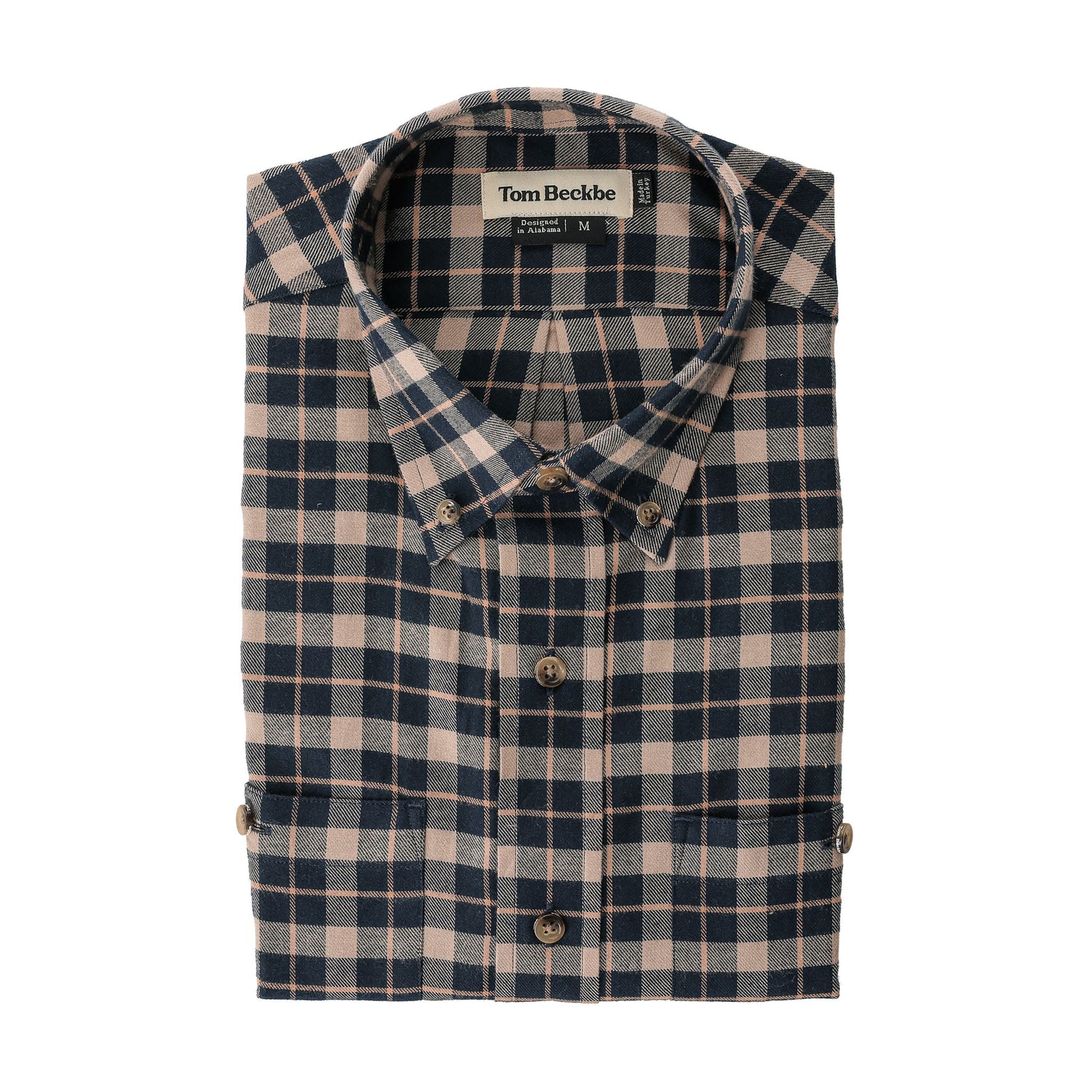 Dixon Brushed Cotton Twill Shirt