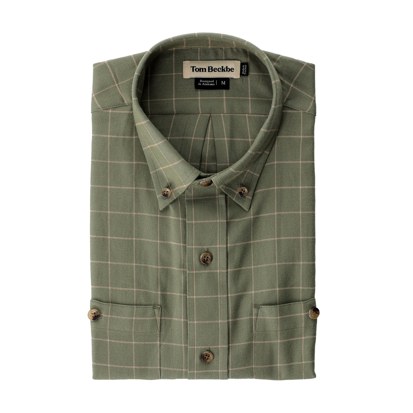 Dixon Brushed Cotton Twill Shirt