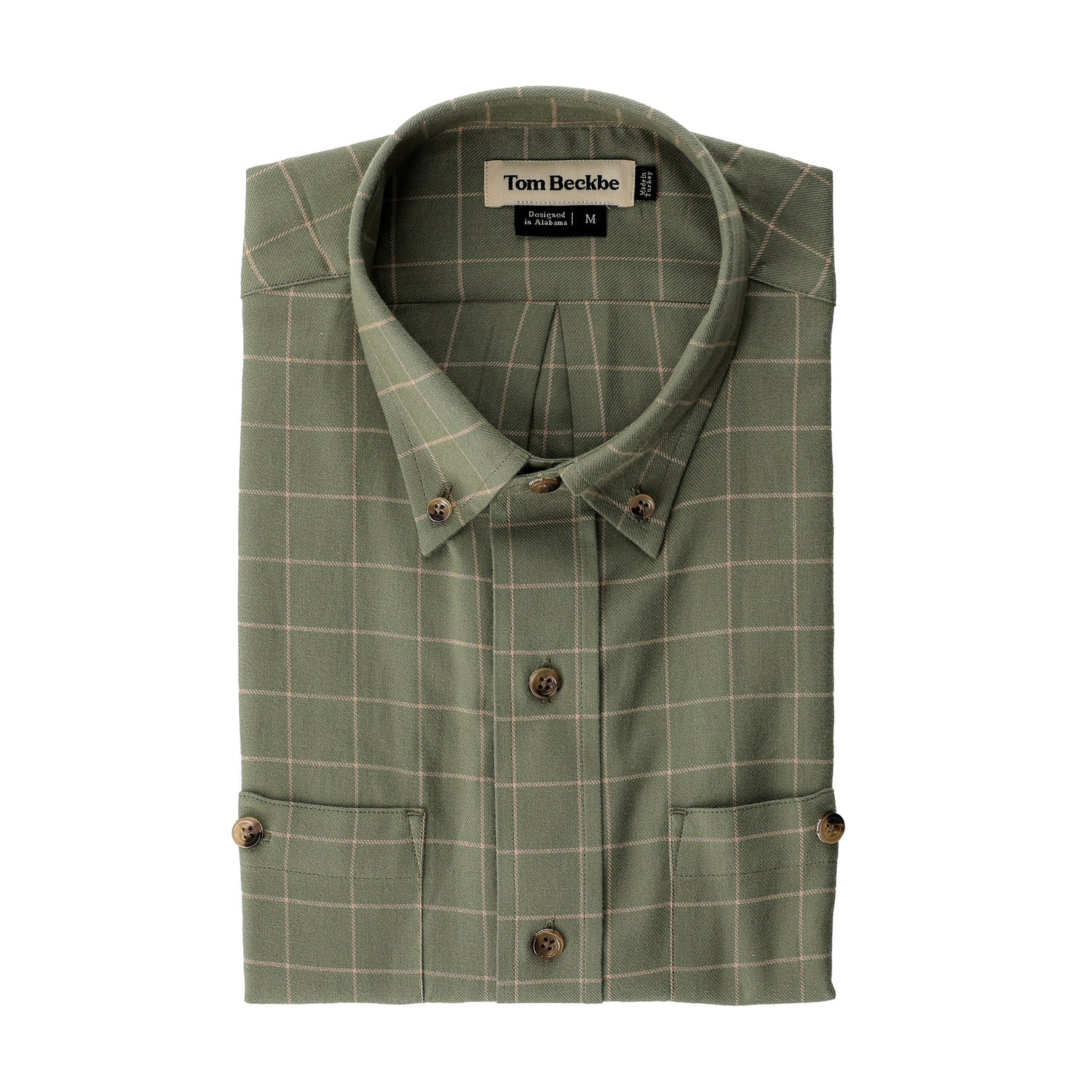 Dixon Brushed Cotton Twill Shirt